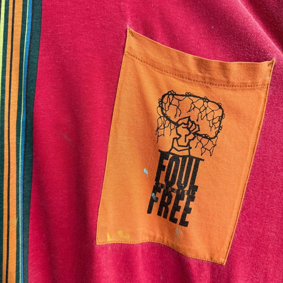 Nike Vintage Nike Foul Free Apparel 1994 Tee T-Shirt Size US S / EU 44-46 / 1 - 3 Thumbnail