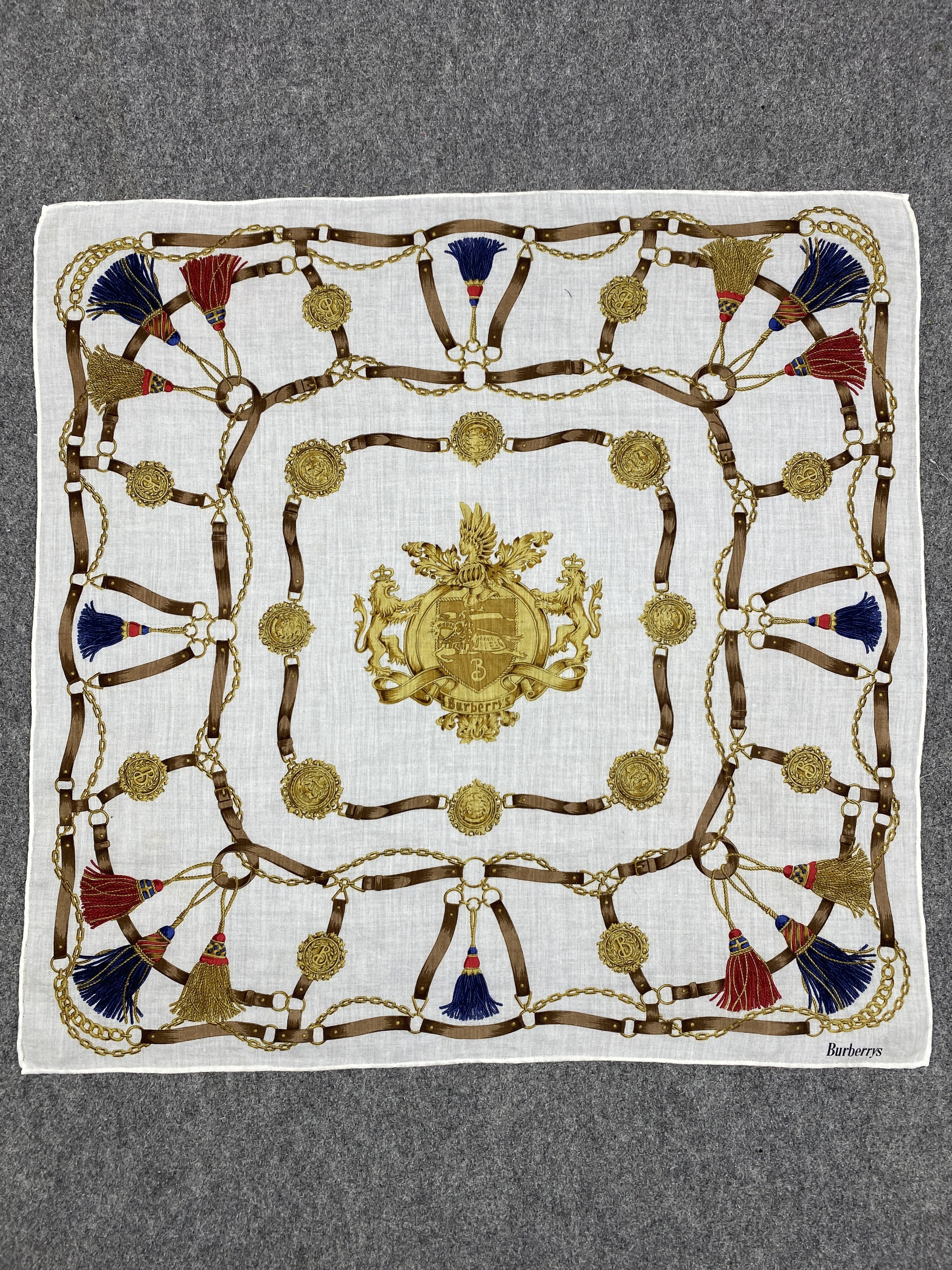 Burberry Burberry Handkerchief / Bandana / Neckerchief HKC0554 Size ONE SIZE - 4 Thumbnail