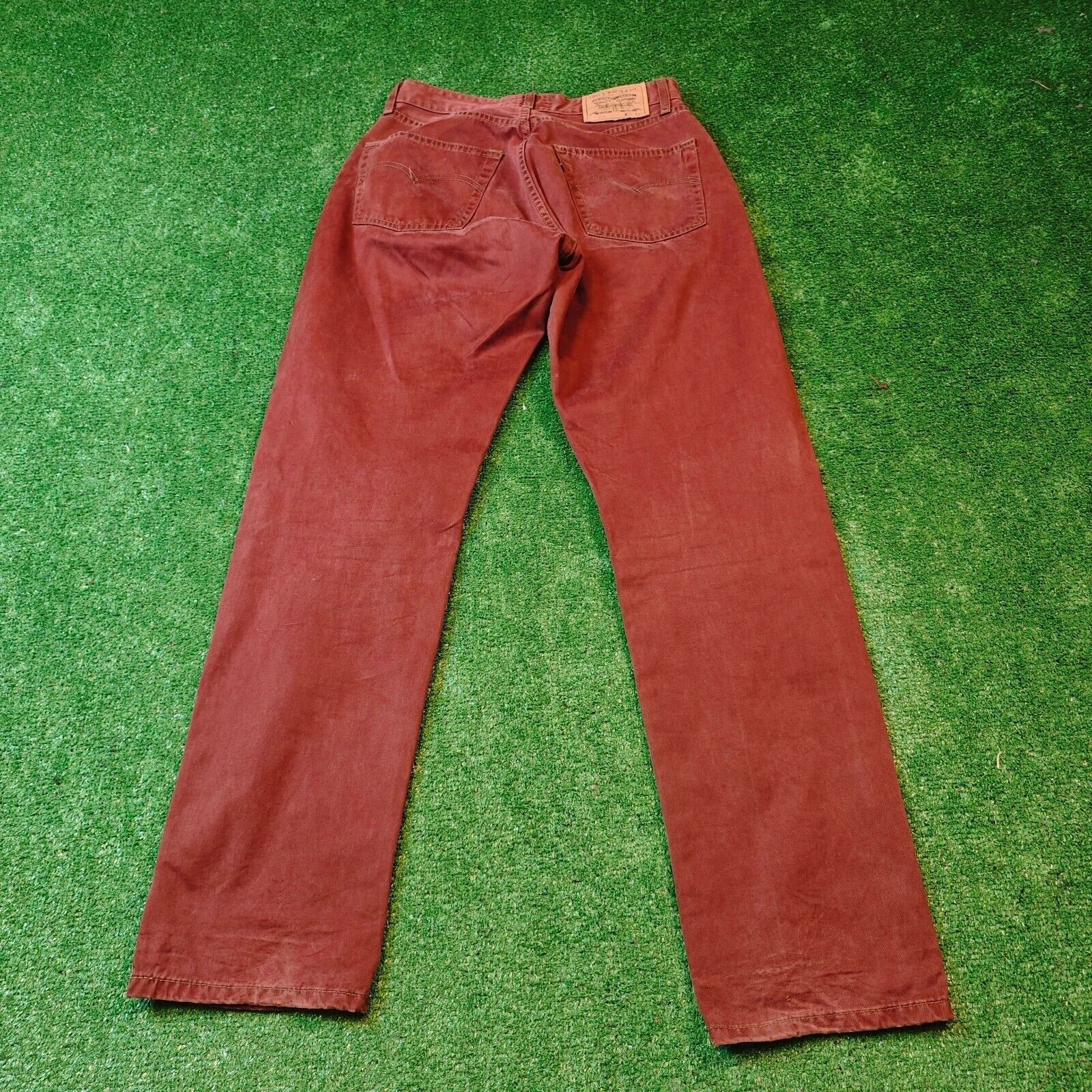Levi's × Levi's Vintage Clothing × Vintage Vintage Levi's 510 Jeans Mens 31x32 straight red 90s rare Size US 31 - 2 Thumbnail