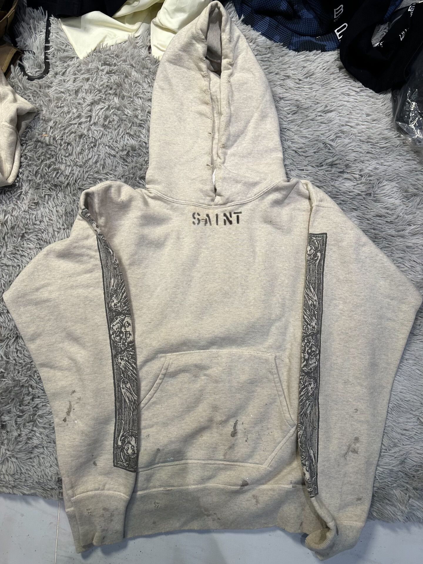 Saint Michael Saint Michael x Shermer Academy “NYPD” Hoodie | Grailed