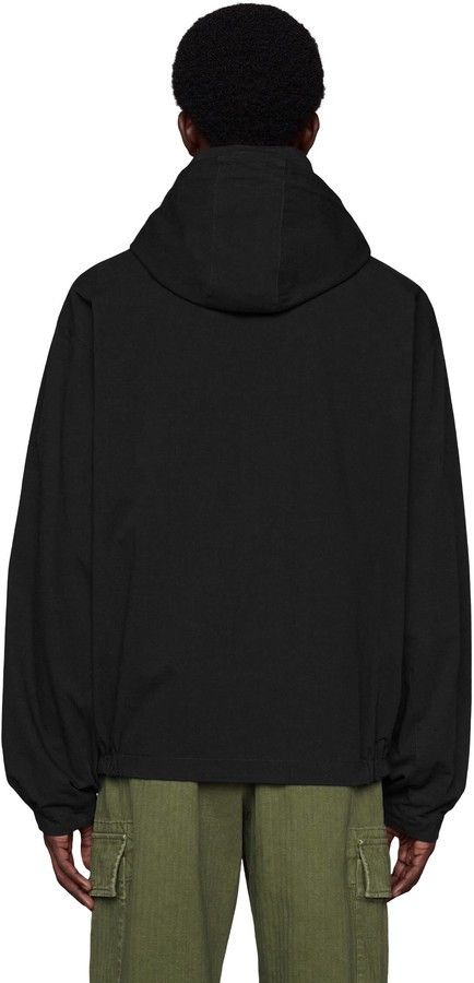 Gucci o1s1wg110125 Reversible Cotton Nylon Jacket in Black Size US L / EU 52-54 / 3 - 5 Thumbnail