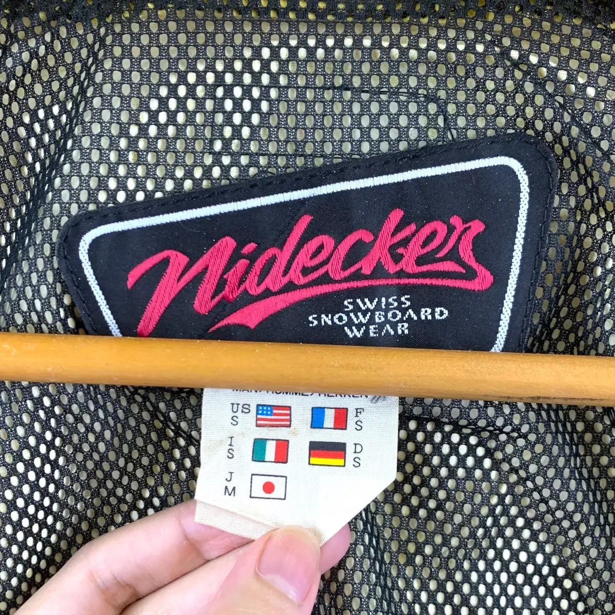Vintage Vintage NIDECKER SWISS SNOWBOARD Wear Jacket Heavy Coat Size L / US 10 / IT 46 - 7 Thumbnail