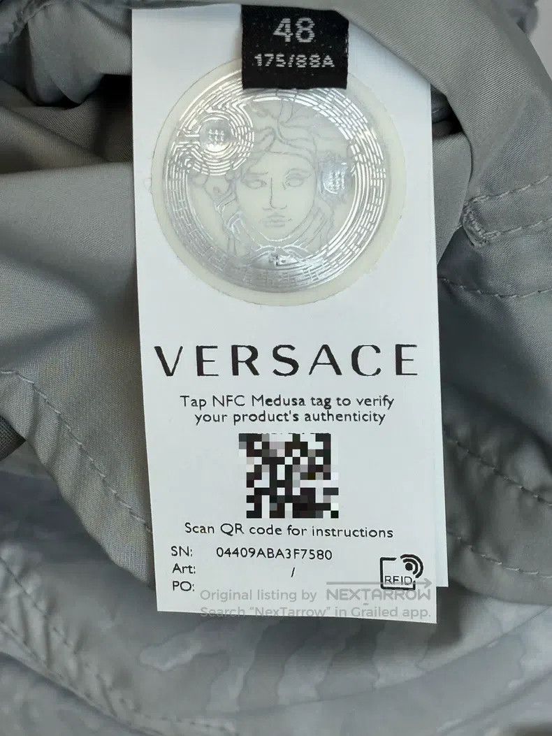 Versace Versace Baroque assault jacket hoodie Size US M / EU 48-50 / 2 - 5 Thumbnail
