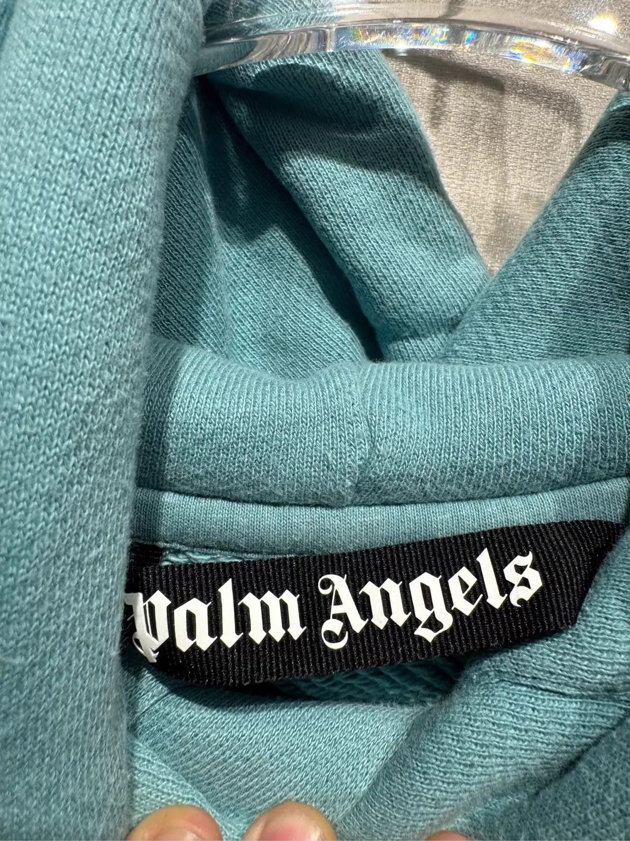 Palm Angels Palm Angels Lake Blue Bear Hoodie L 99 New Worn Size L / US 10 / IT 46 - 4 Thumbnail