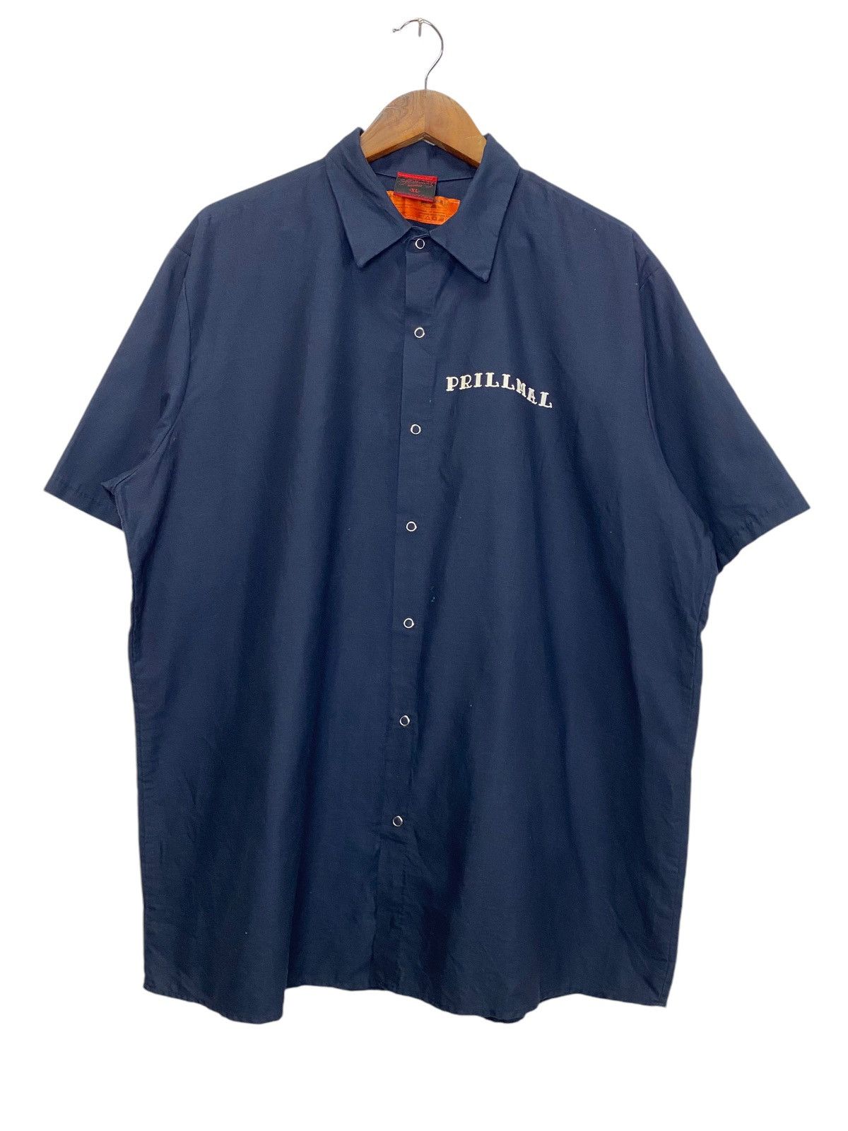Japanese Brand × Vintage Vintage Prillmal Bandana Logo button shirt Size US XL / EU 56 / 4 - 2 Thumbnail