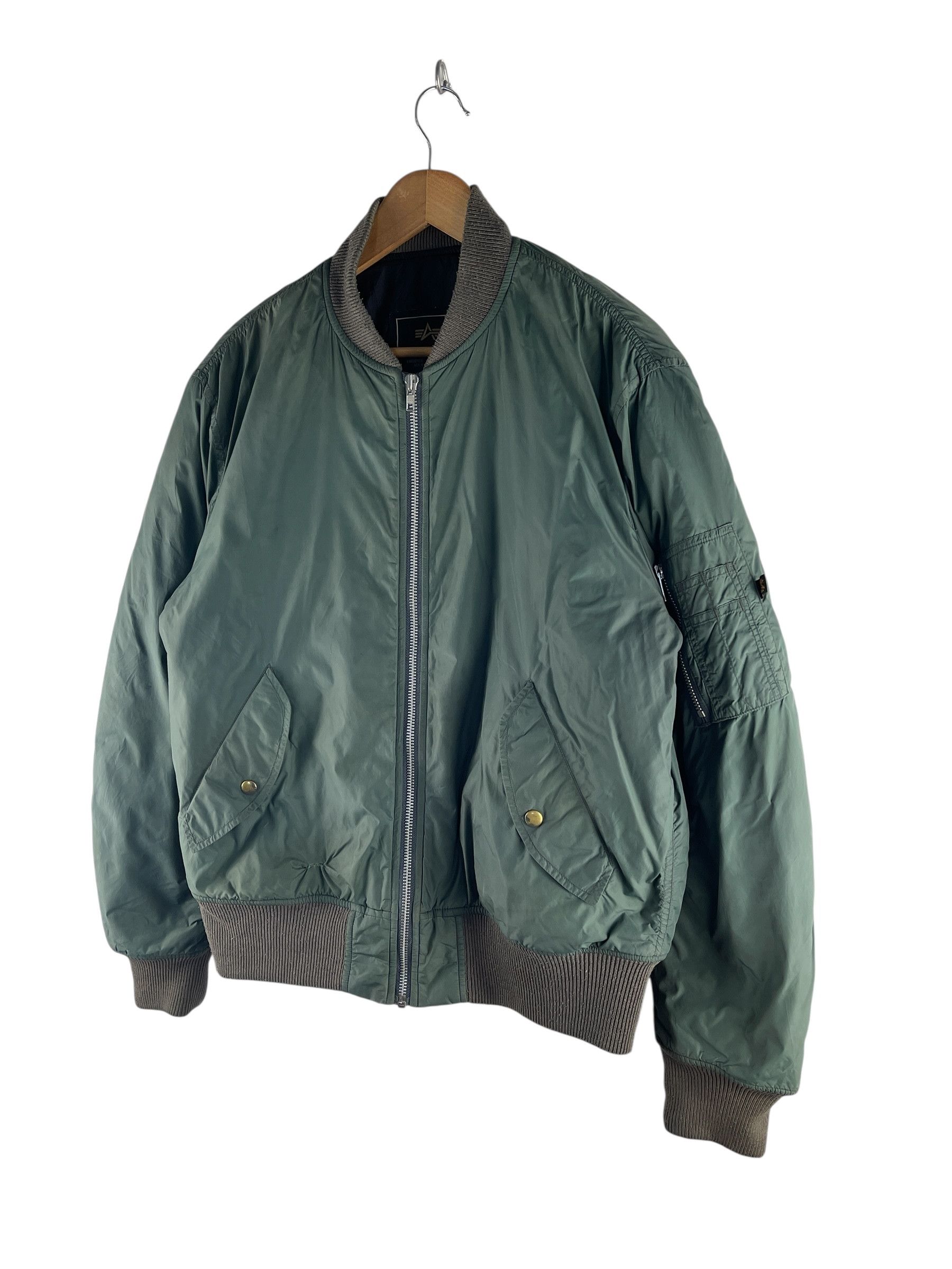 Alpha Industries Vintage Alpha Industries Bomber Jacket Size US L / EU 52-54 / 3 - 5 Thumbnail