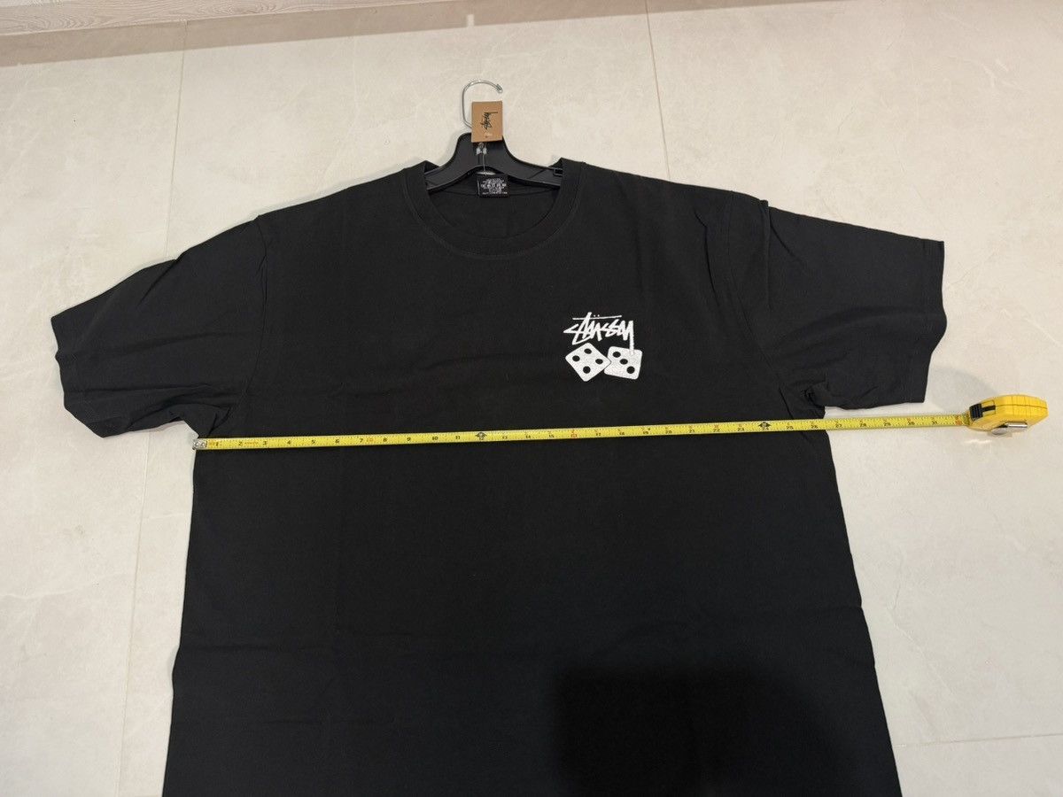 Stussy Stussy Dice Pigment Dyed Tee 'Black' Size XL Size US XL / EU 56 / 4 - 5 Thumbnail