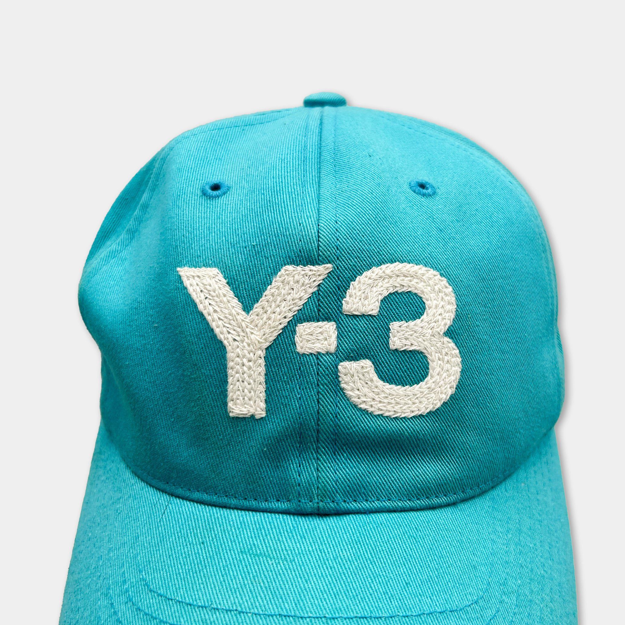 Y-3 Adidas x Y-3 Teal Cap Size ONE SIZE - 3 Thumbnail