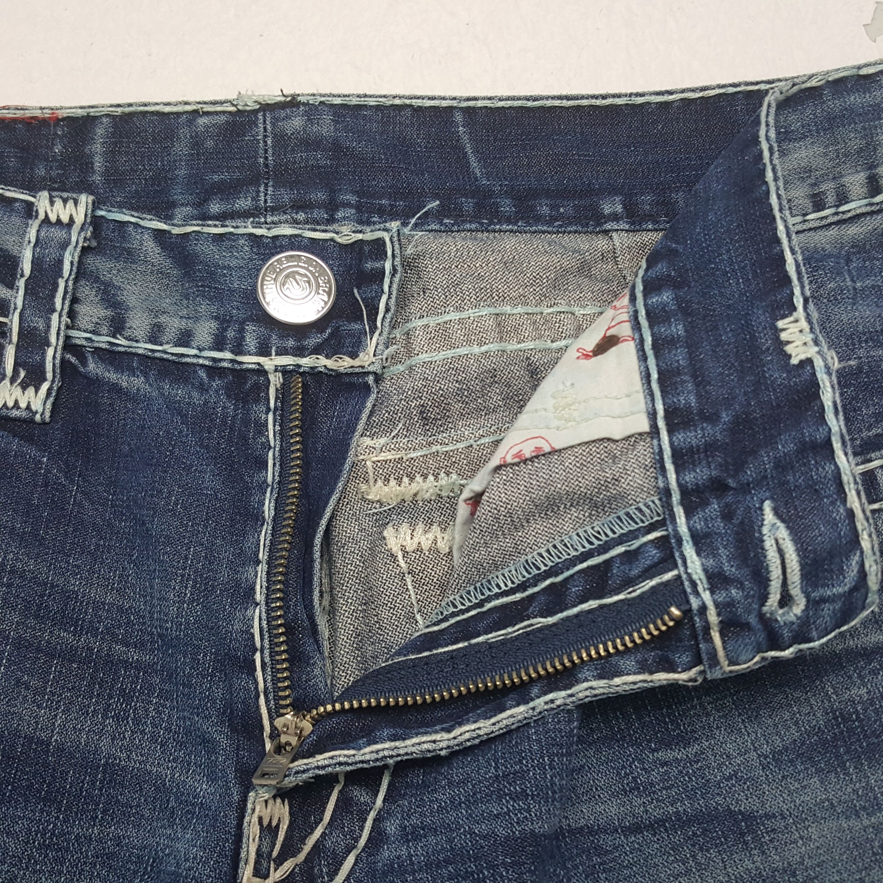 True Religion × Vintage Vintage True Religion American Brand Denim Jeans Size US 35 - 7 Thumbnail