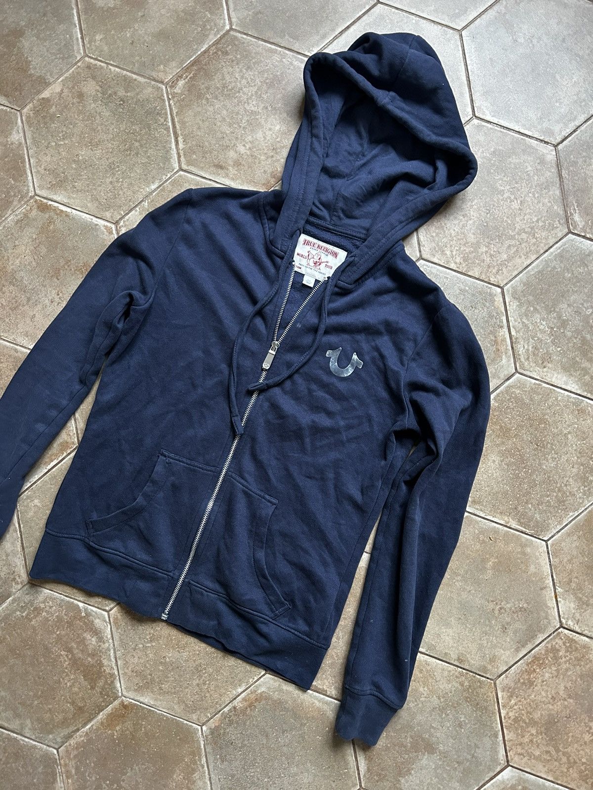 True Religion × Vintage TRU RELIGION HOODIE JACKET Size S / US 4 / IT 40 - 5 Thumbnail