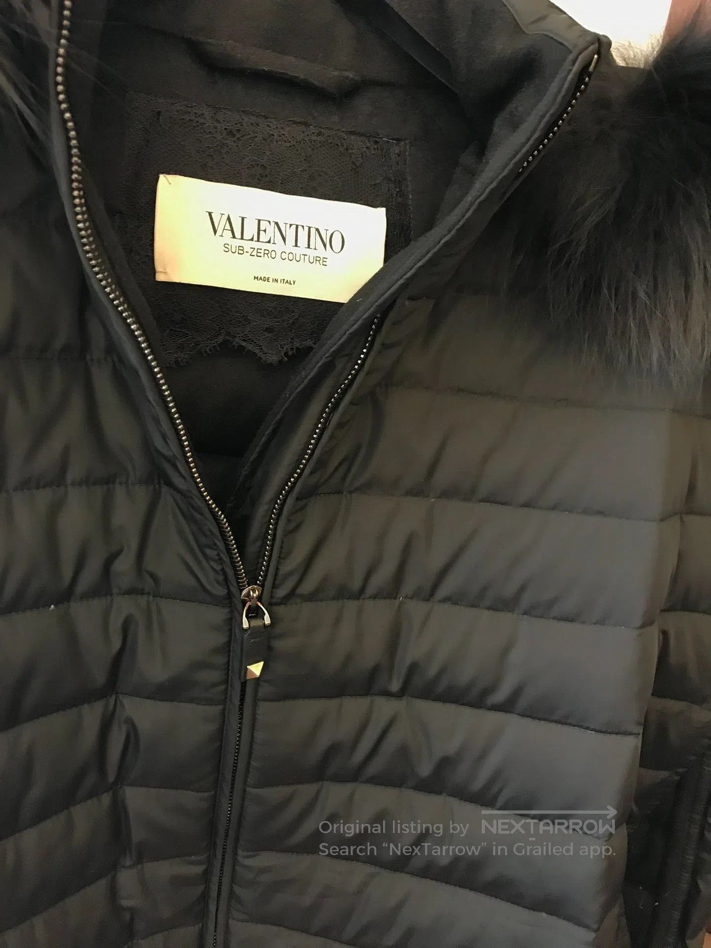 Valentino Valentino Black Down Cloak Coat. Size S / US 4 / IT 40 - 2 Thumbnail