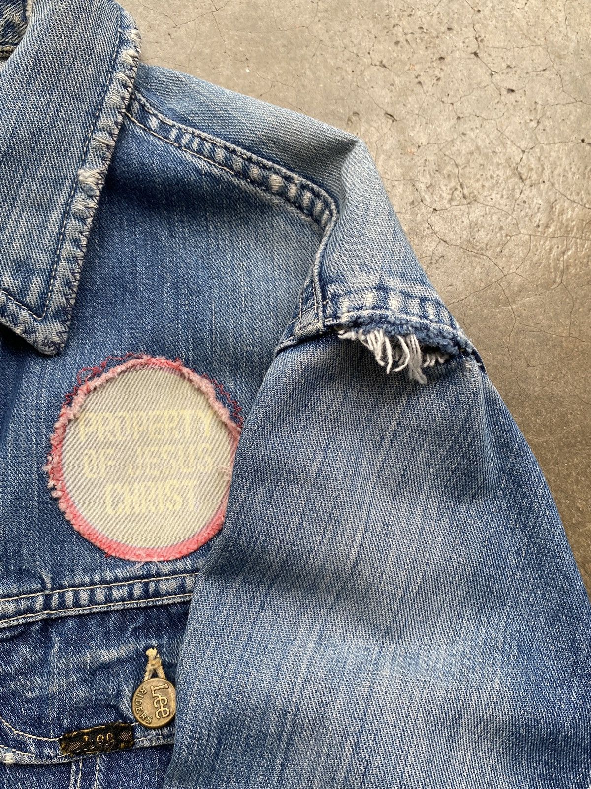 Lee RARE True Vintage 1950s Lee Rider 101J Denim Jacket Size US S / EU 44-46 / 1 - 17 Thumbnail