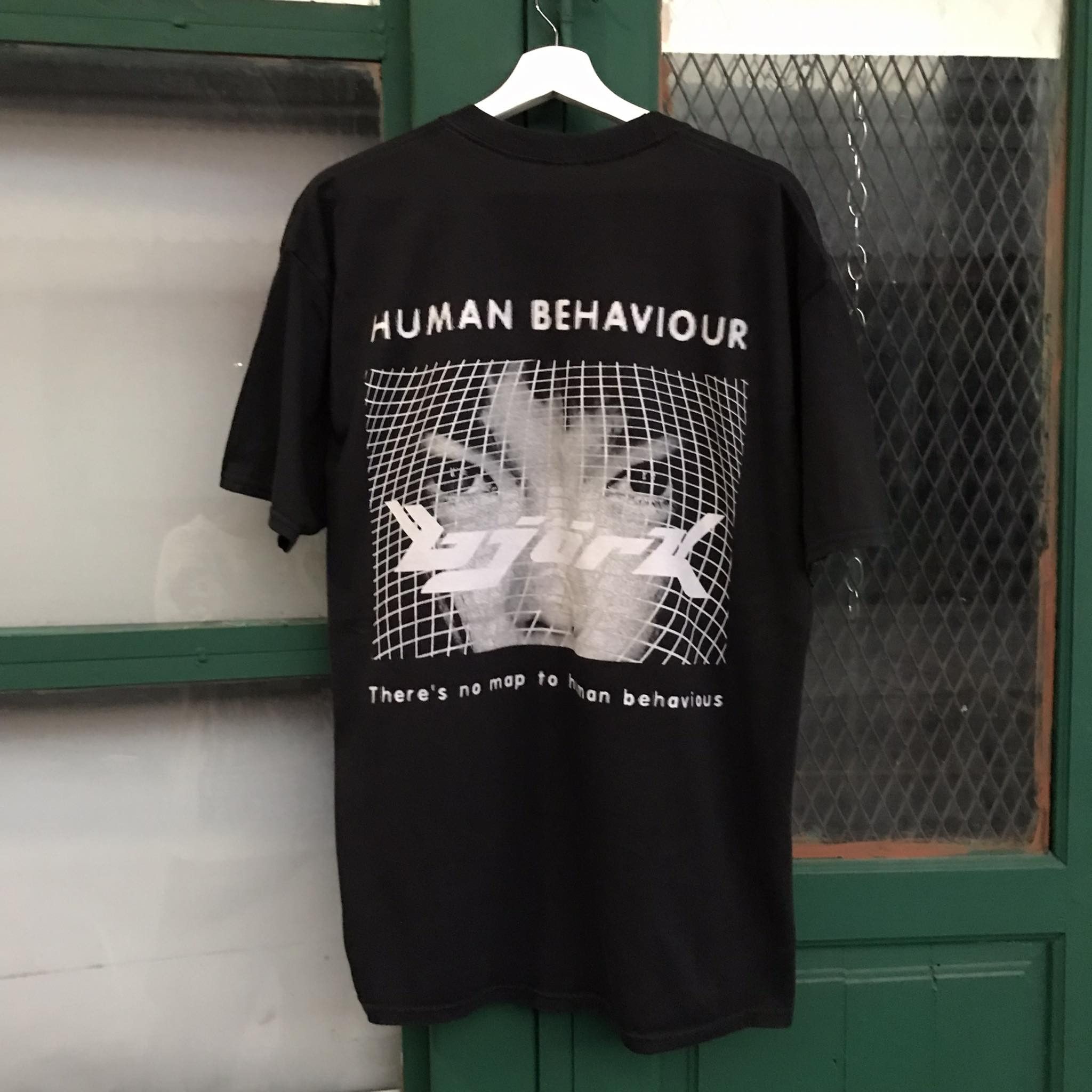Band Tees × Custom × Vintage Björk Human Behaviour Band Tee 