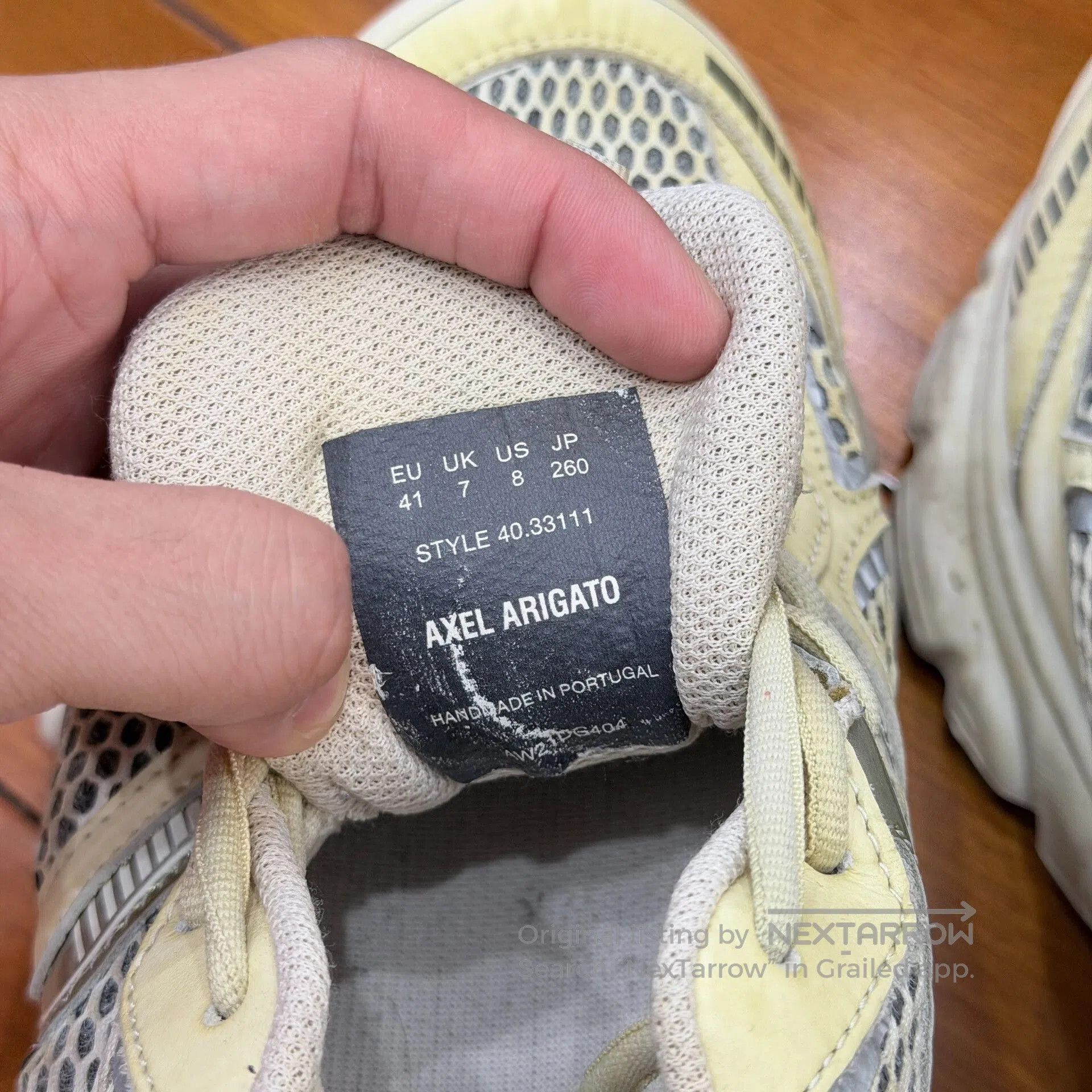 Axel Arigato Axel Arigato Marathon Washed Vintage Dad Shoes. Size US 8 / EU 41 - 4 Thumbnail