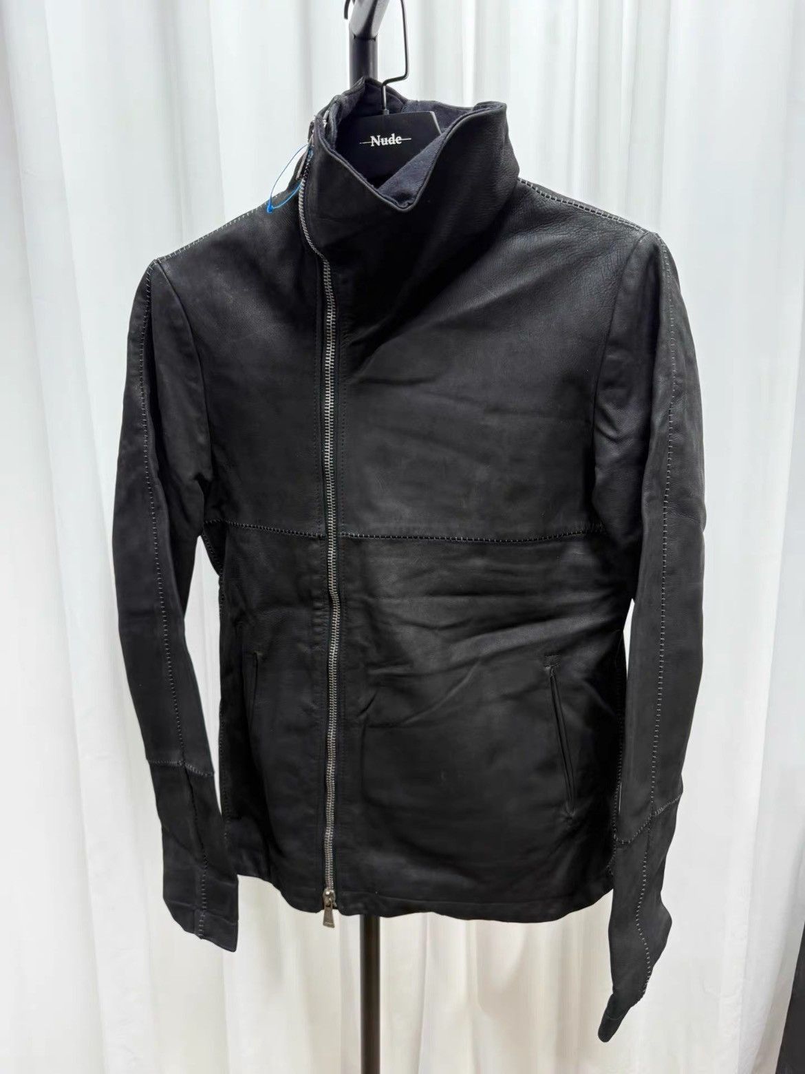 10sei0otto 10sei0otto Bovina Suede Leather Jacket-2505 Size US S / EU 44-46 / 1 - 1 Thumbnail