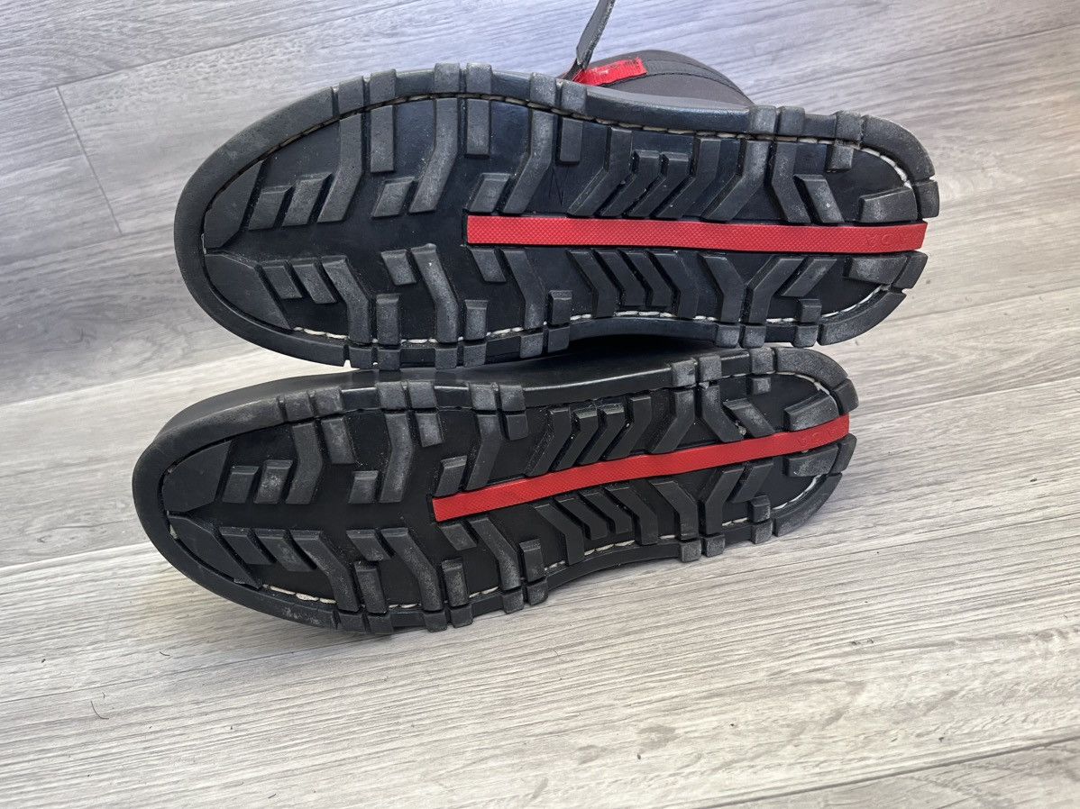 Prada Vintage 00's Prada linea rossa platform rubber sole sz 38.5 Size US 8.5 / IT 38.5 - 9 Thumbnail