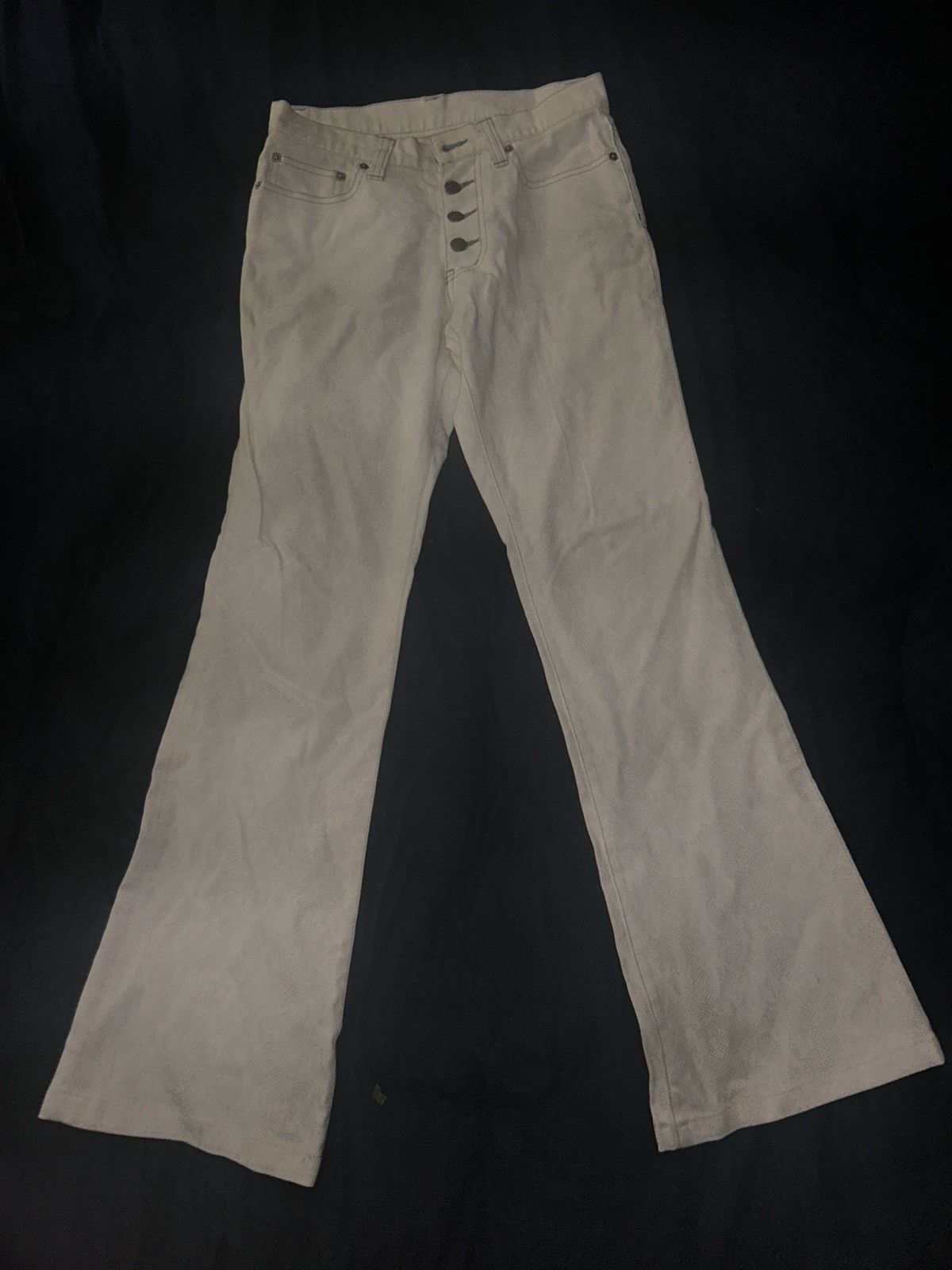 Tornado Mart Tornado Mart Snakeskin Denim Size US 29 - 3 Thumbnail