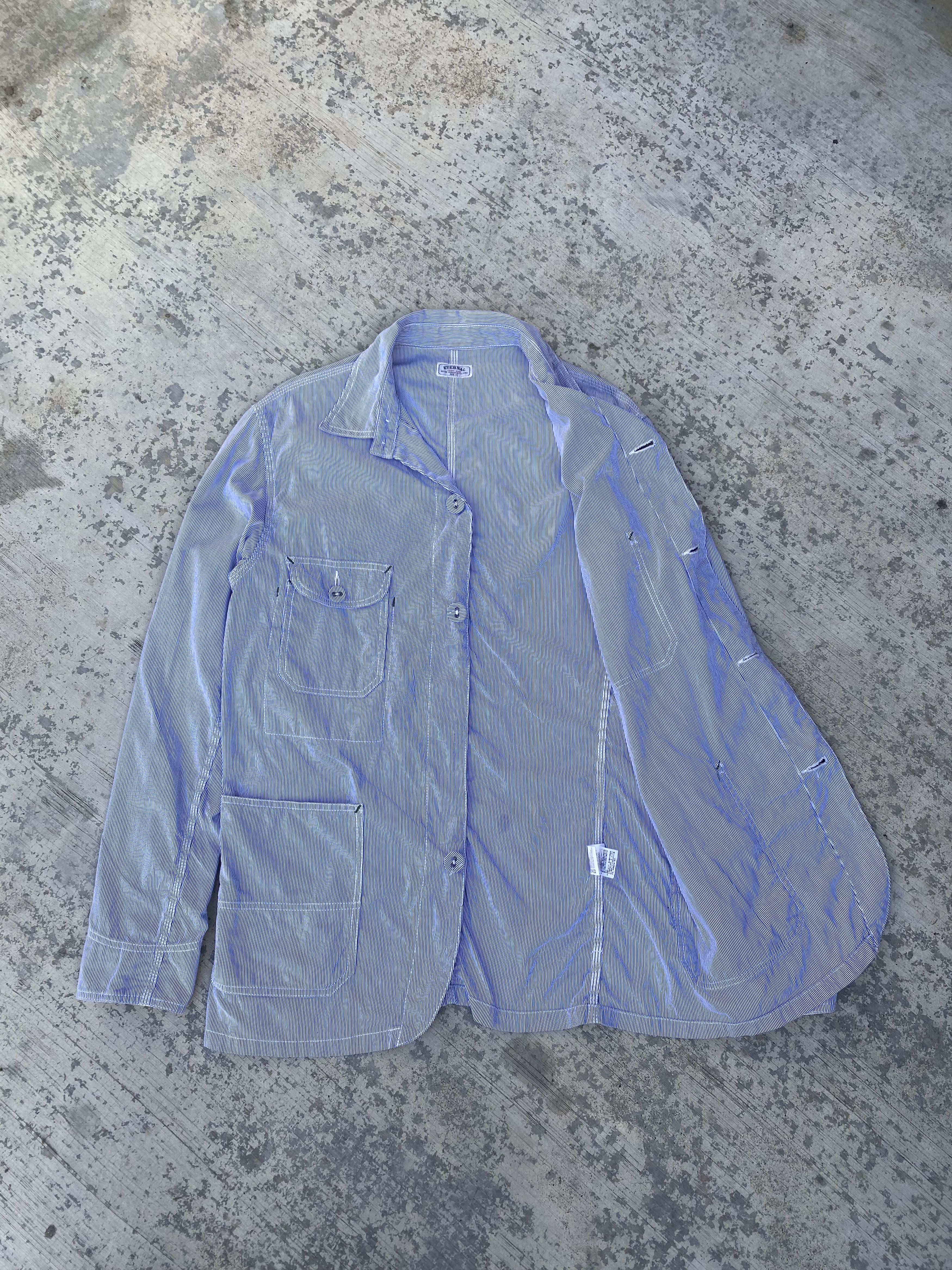 Eternal Eternal worrlwear hickory blue chore jacket Size US M / EU 48-50 / 2 - 3 Thumbnail