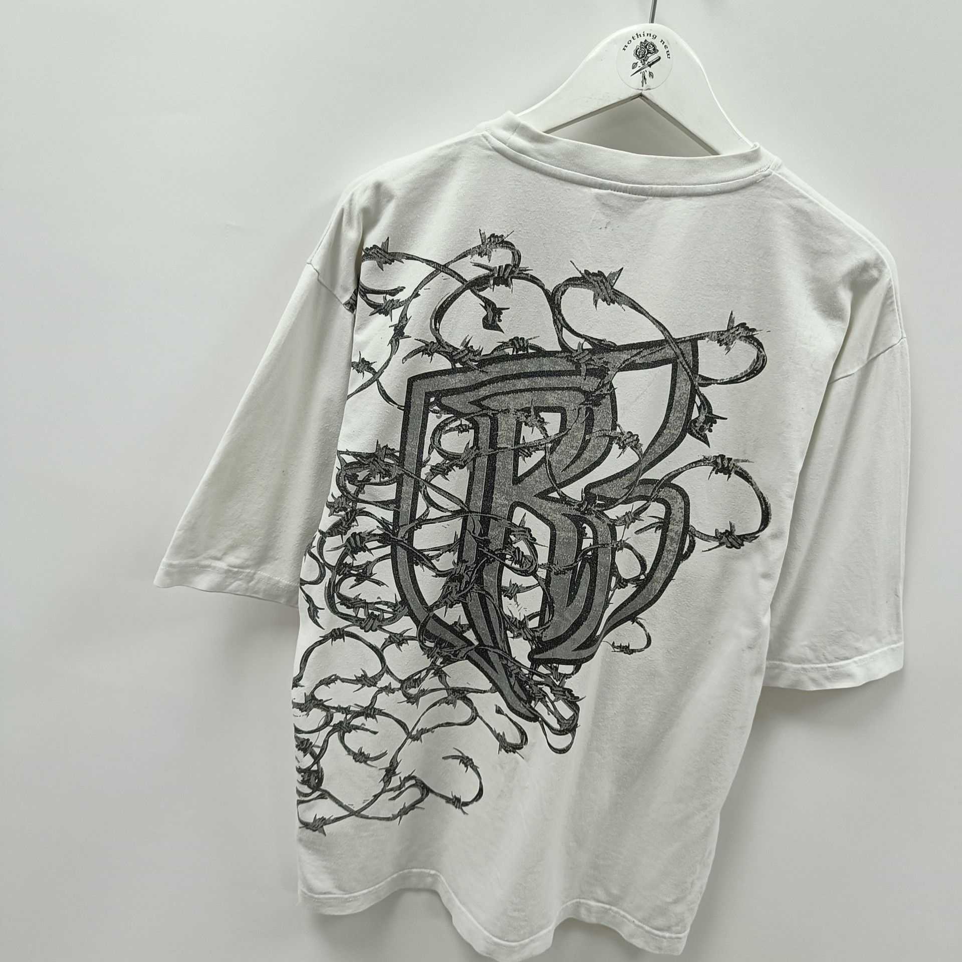 Ruff Ryders Vintage Ruff Ryders DMX t shirt big logo overzided fit Size US M / EU 48-50 / 2 - 2 Thumbnail