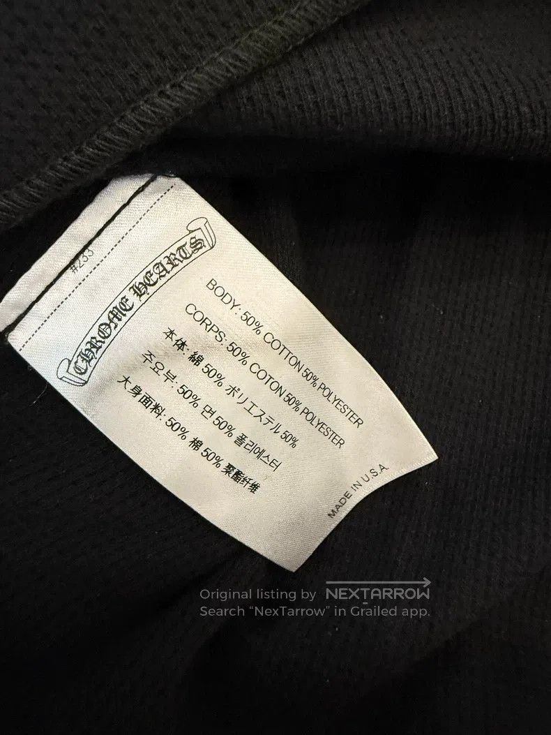 Chrome Hearts CHROME HEARTS Size L Wafer long sleeves Size US L / EU 52-54 / 3 - 4 Thumbnail