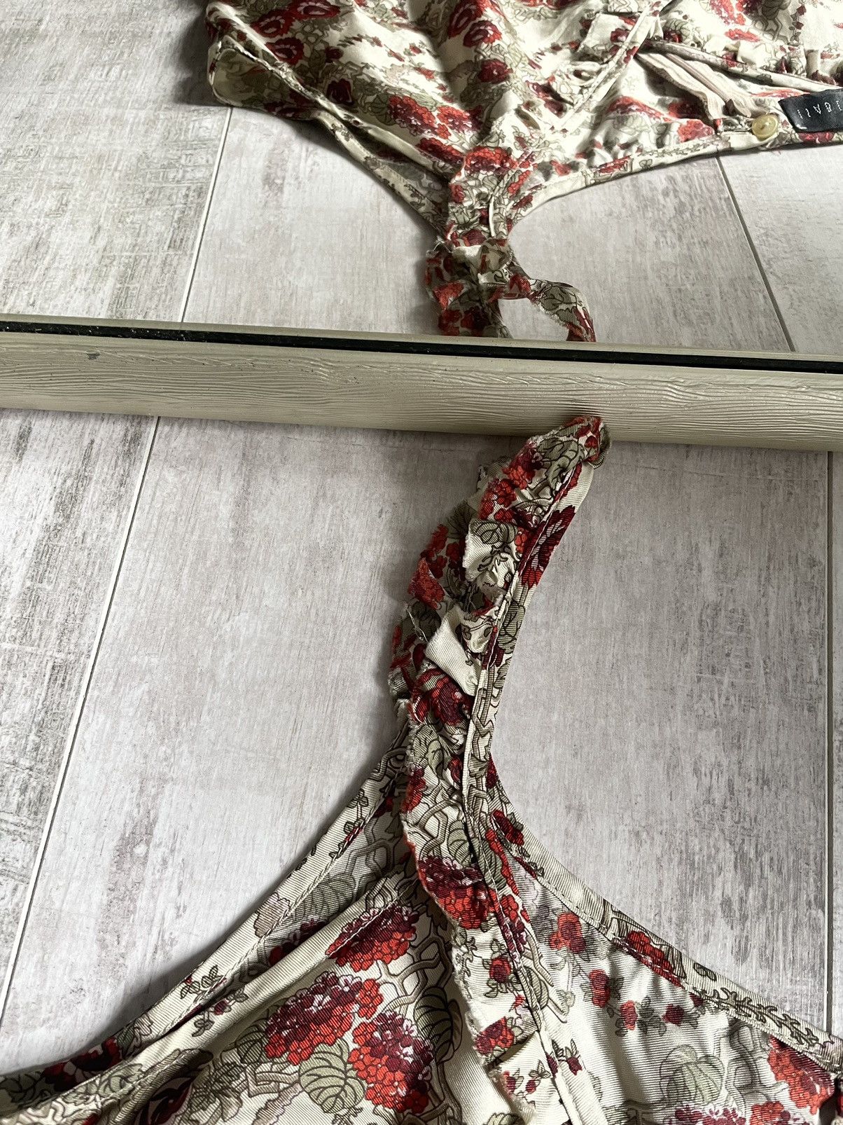 Designer × Isabel Marant 🌺RARE🌺 Isabel Marant Flora Vintage Dress Archive Red Flower Size M / US 6-8 / IT 42-44 - 11 Thumbnail