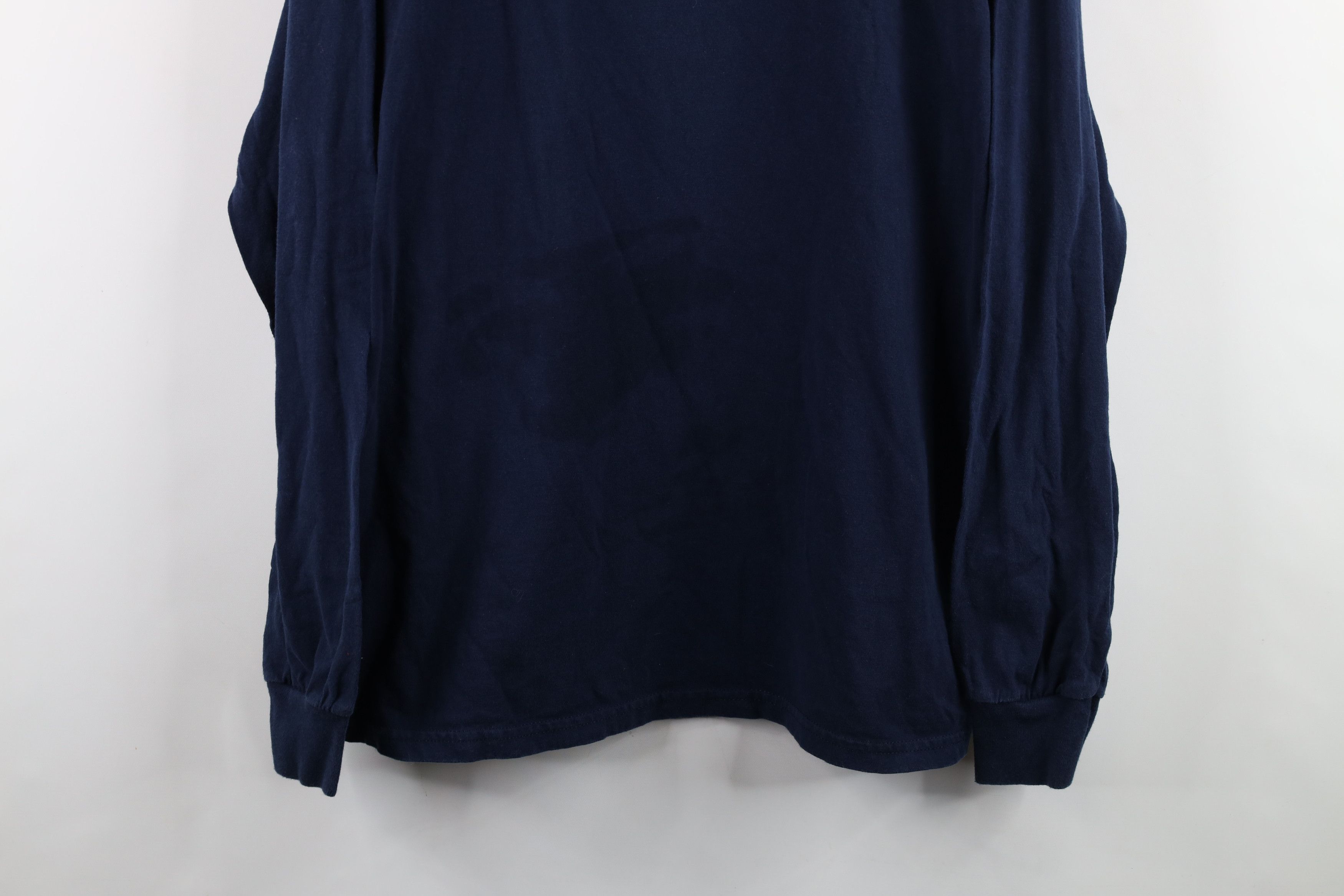 Vintage Vintage 90s University of Michigan Long Sleeve T-Shirt Size US XL / EU 56 / 4 - 3 Thumbnail