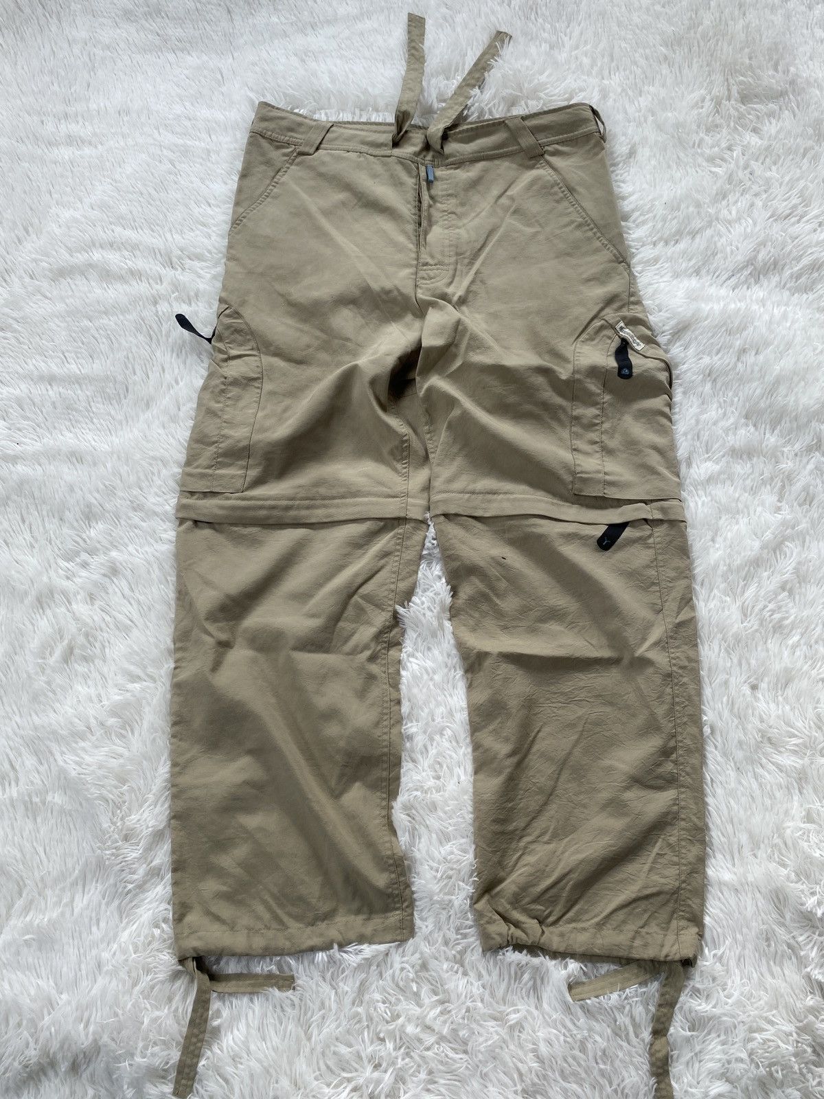 Vintage 💥RARE💥Nike ACG Cargo Transformers Pants/Short Vintage Size US 35 - 2 Thumbnail
