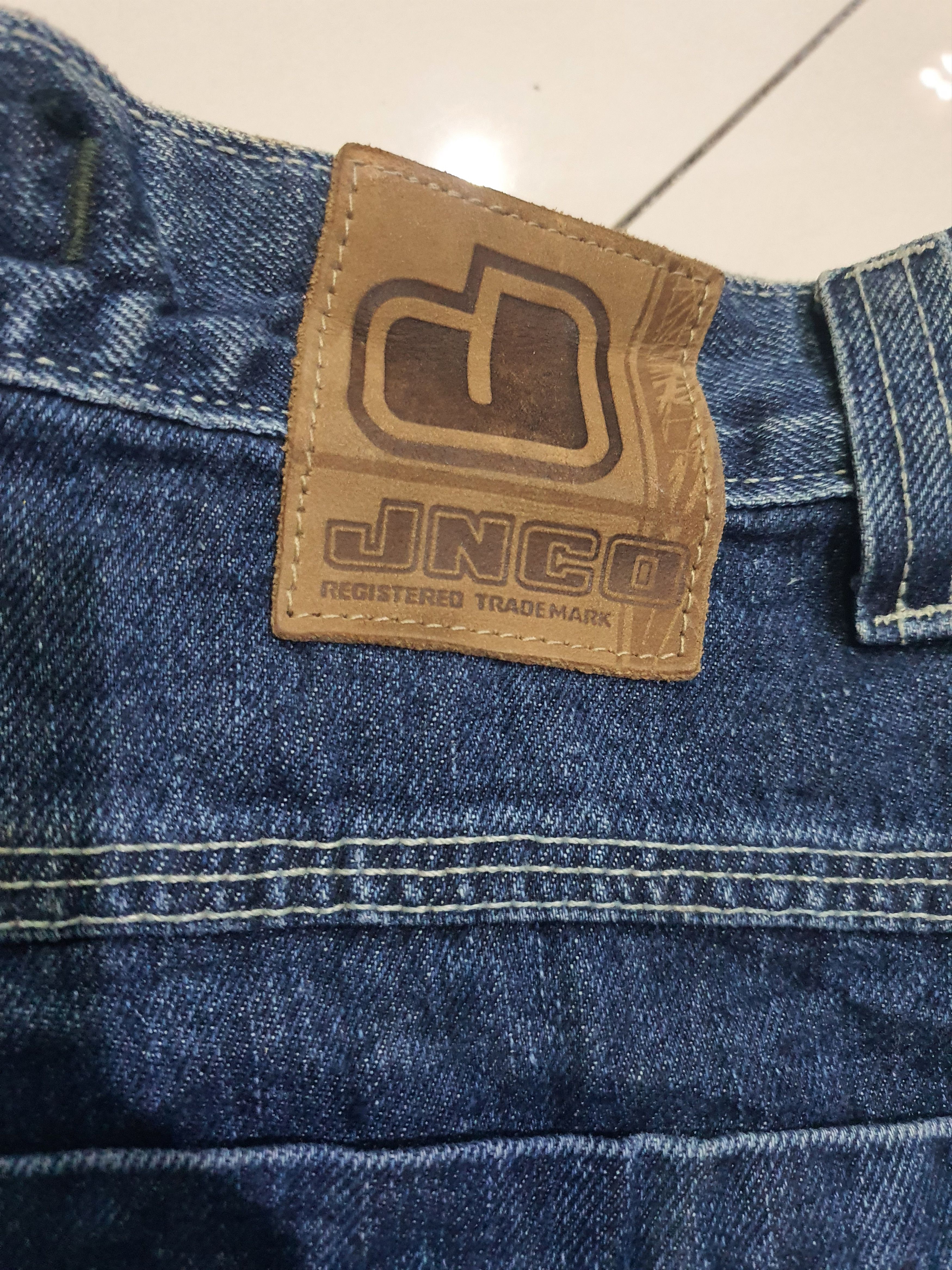 JNCO × Vintage Rare! Vintage 90s JNCO Denim Baggy Pants Made in USA Size 31 Size US 31 - 4 Thumbnail