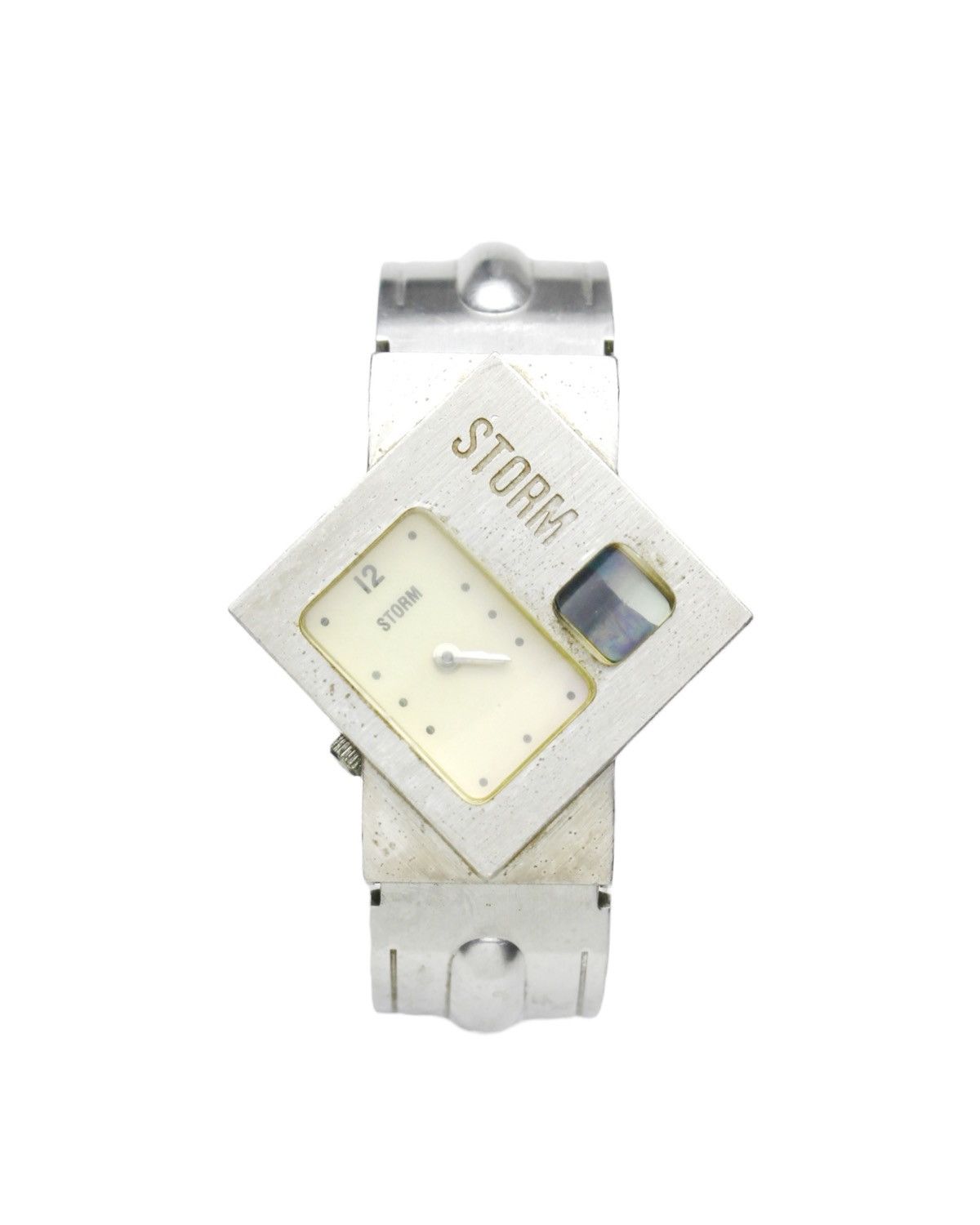 Vintage 1990S STORM CYCLOID – GEOMETRIC REBEL STEEL WATCH Size ONE SIZE - 1 Thumbnail
