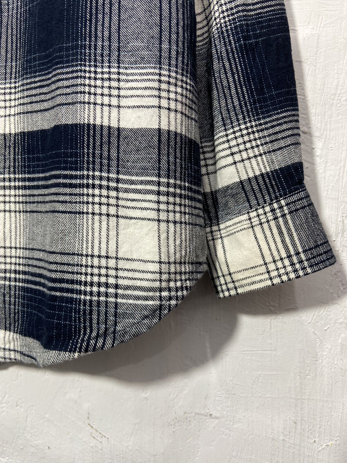 Flannel × Japanese Brand H&M Flannel Outer Shirt Y2K Style Size US L / EU 52-54 / 3 - 4 Thumbnail