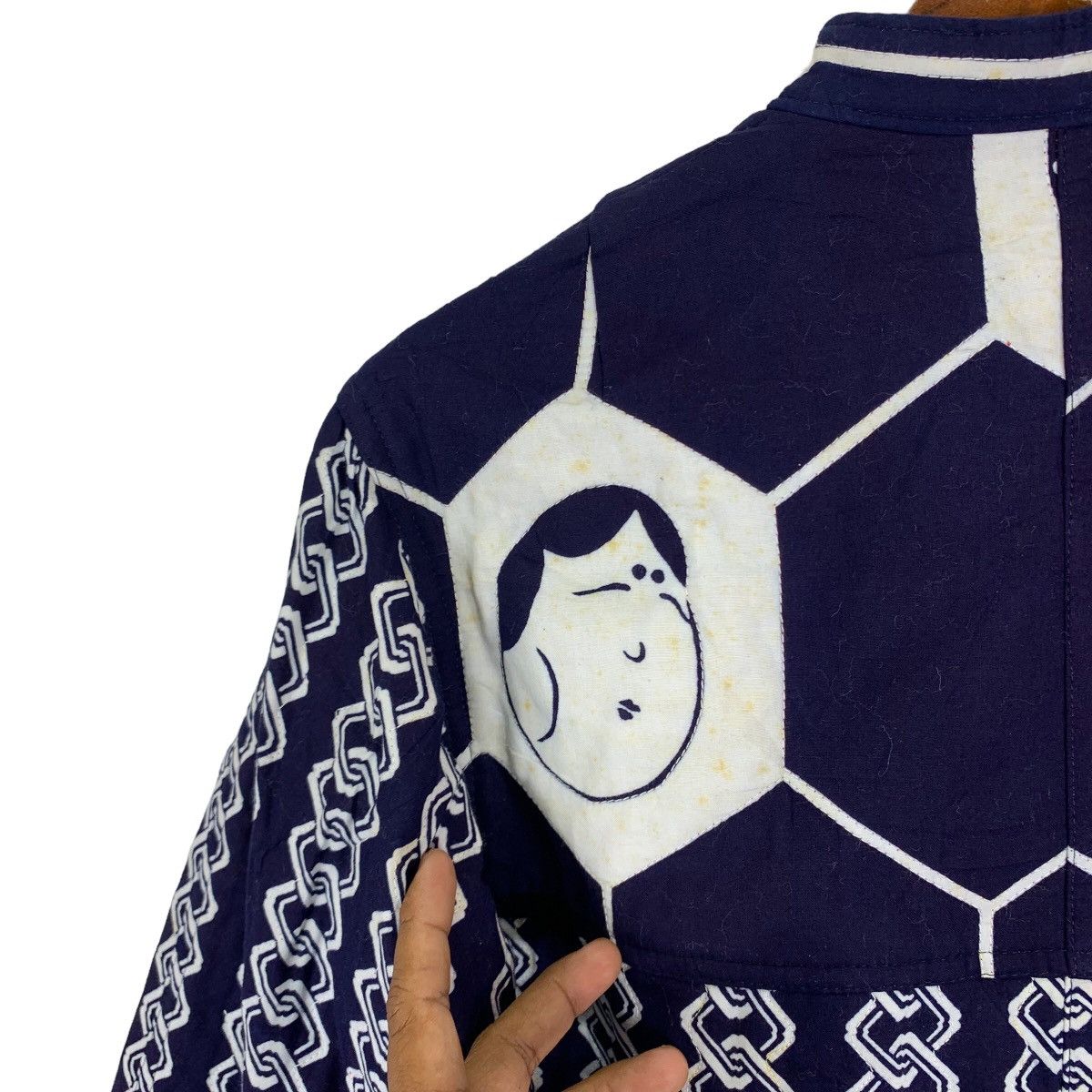 Hanae Mori VINTAGE VIVID HANAE MORI JAPANESE BRAND SUMO BUTTON JACKET Size US M / EU 48-50 / 2 - 10 Thumbnail