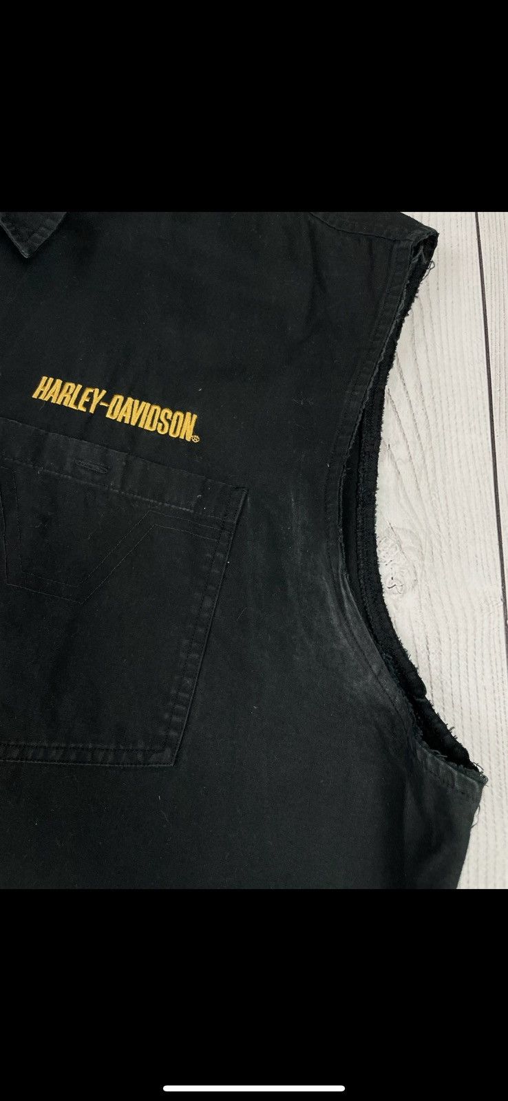 Harley Davidson Vintage Harley Davidson shirt big logo moto Bike rare XXL Size US XXL / EU 58 / 5 - 5 Thumbnail