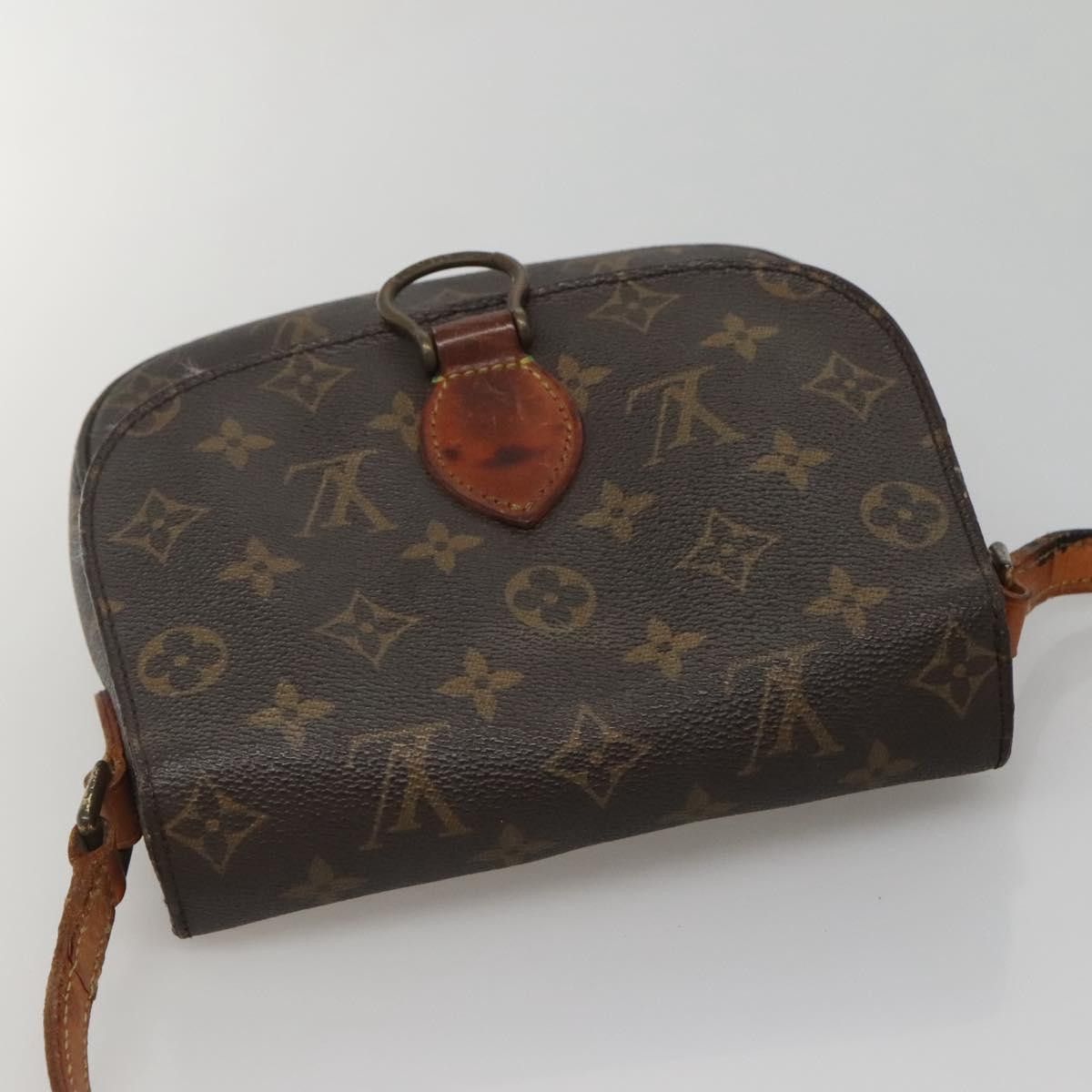 Louis Vuitton LOUIS VUITTON Monogram Saint Cloud MM Shoulder Bag M51243 Size ONE SIZE - 14 Thumbnail