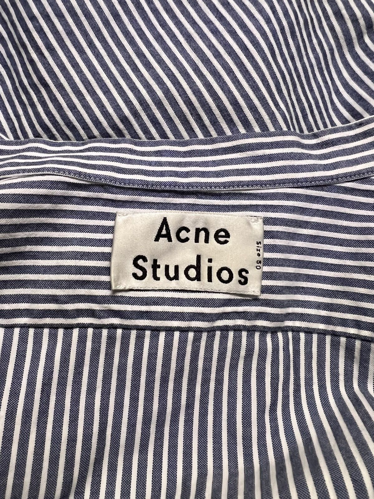 Acne Studios Acne Studios Pine S STR Long Sleeve Shirt Size US M / EU 48-50 / 2 - 7 Thumbnail