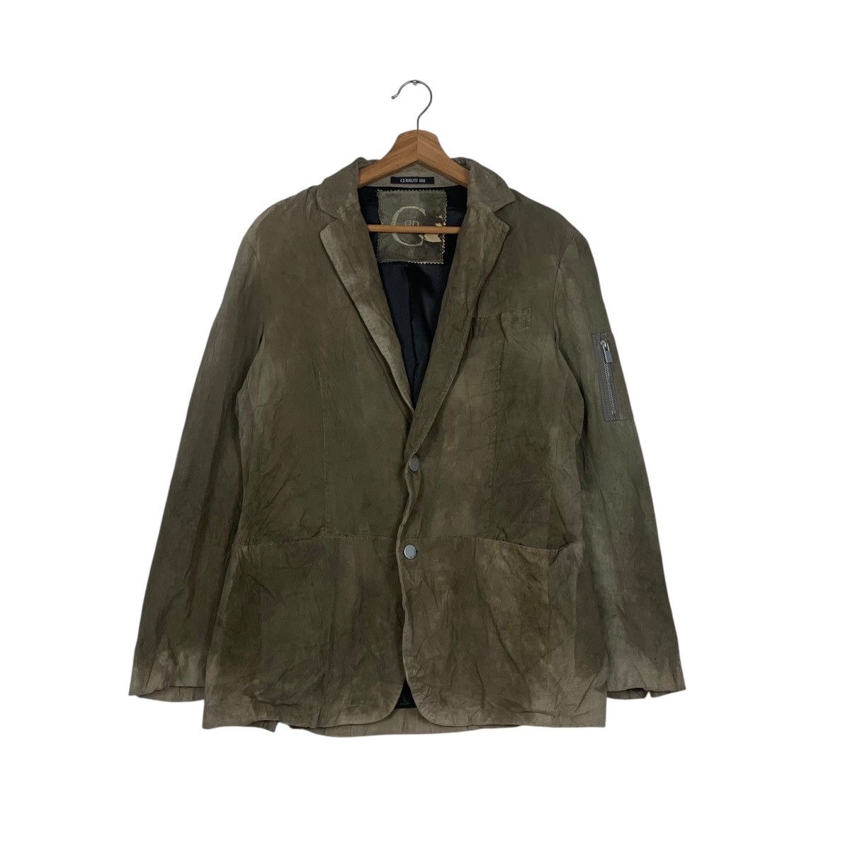 Cerruti 1881 CERRUTI 1881 Sheepskin Blazer Casual Jacket #1798-C16 Size US M / EU 48-50 / 2 - 1 Thumbnail