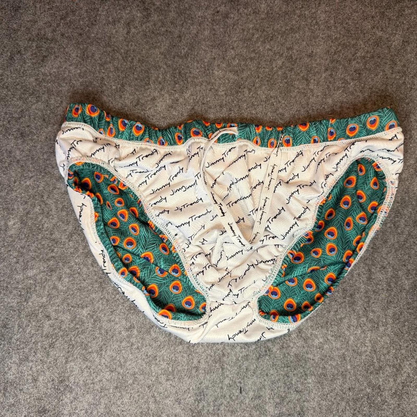 Other Jimmy Trendy Men’s Swim Brief Peacock Print Size Large Size US 34 / EU 50 - 7 Thumbnail