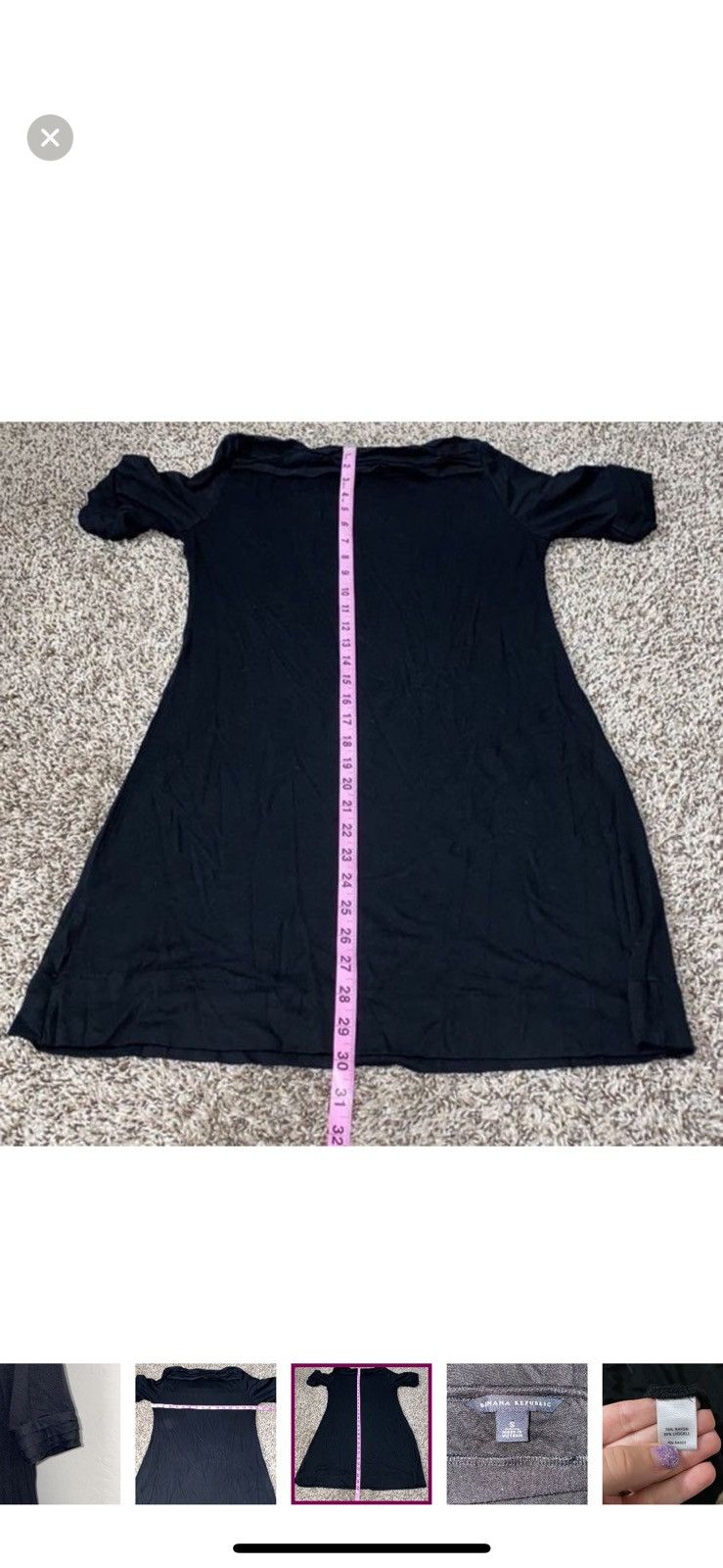 Banana Republic Banana republic small black office dress Size S / US 4 / IT 40 - 6 Thumbnail