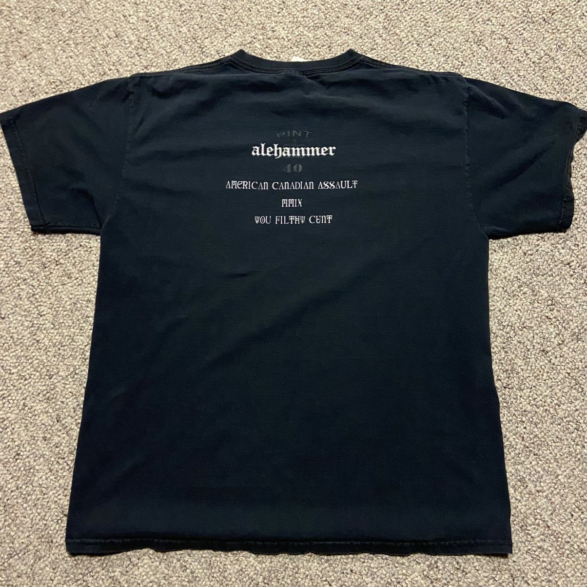 Band Tees 2006 Alehammer UK Crust Punk band tee shirt Size US L / EU 52-54 / 3 - 2 Thumbnail