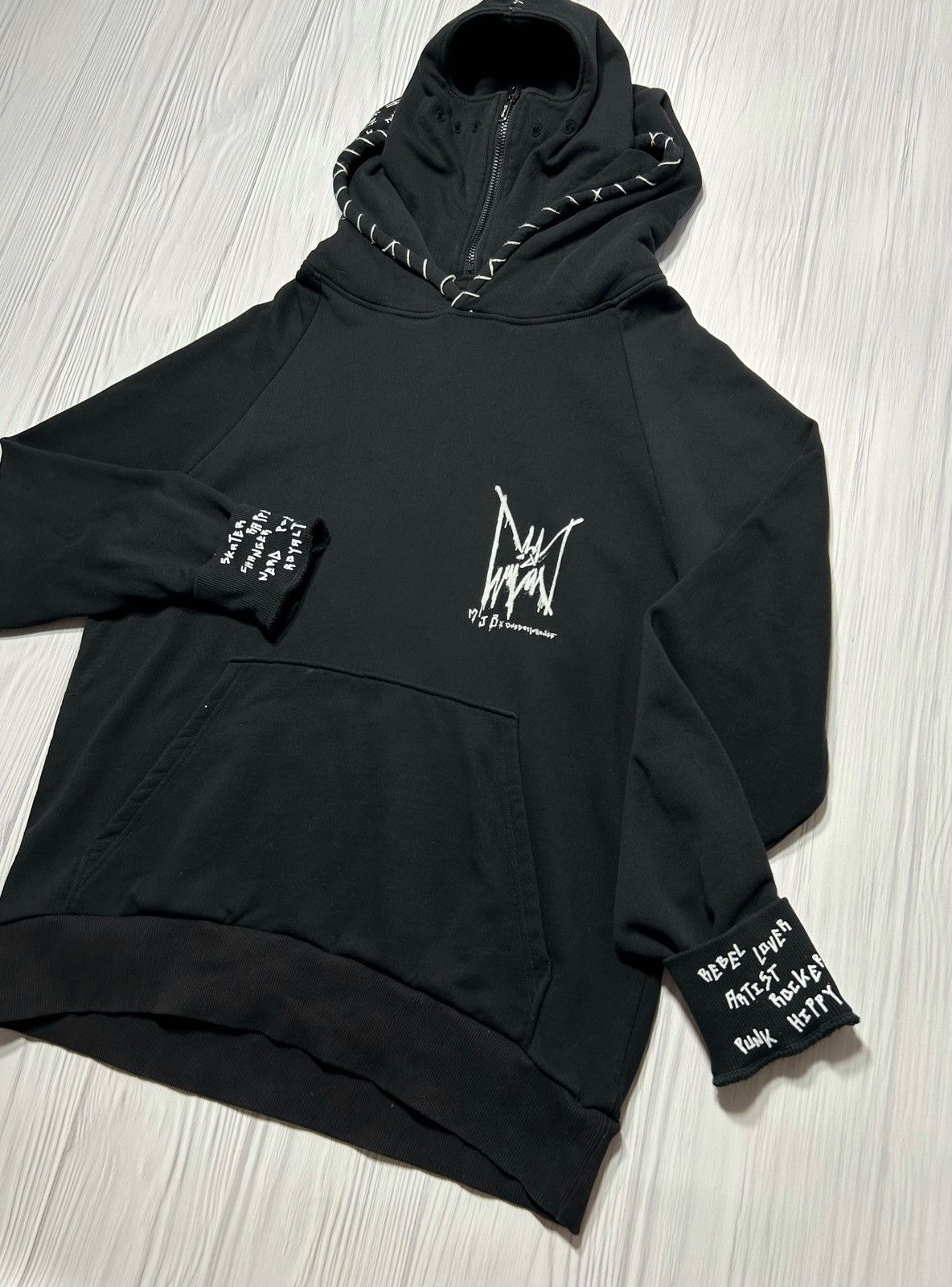 Marc Jacques Burton Rare MJB Mark Jacques Burton 1 Day 1 Change Balaclava Hoodie Size US L / EU 52-54 / 3 - 5 Thumbnail