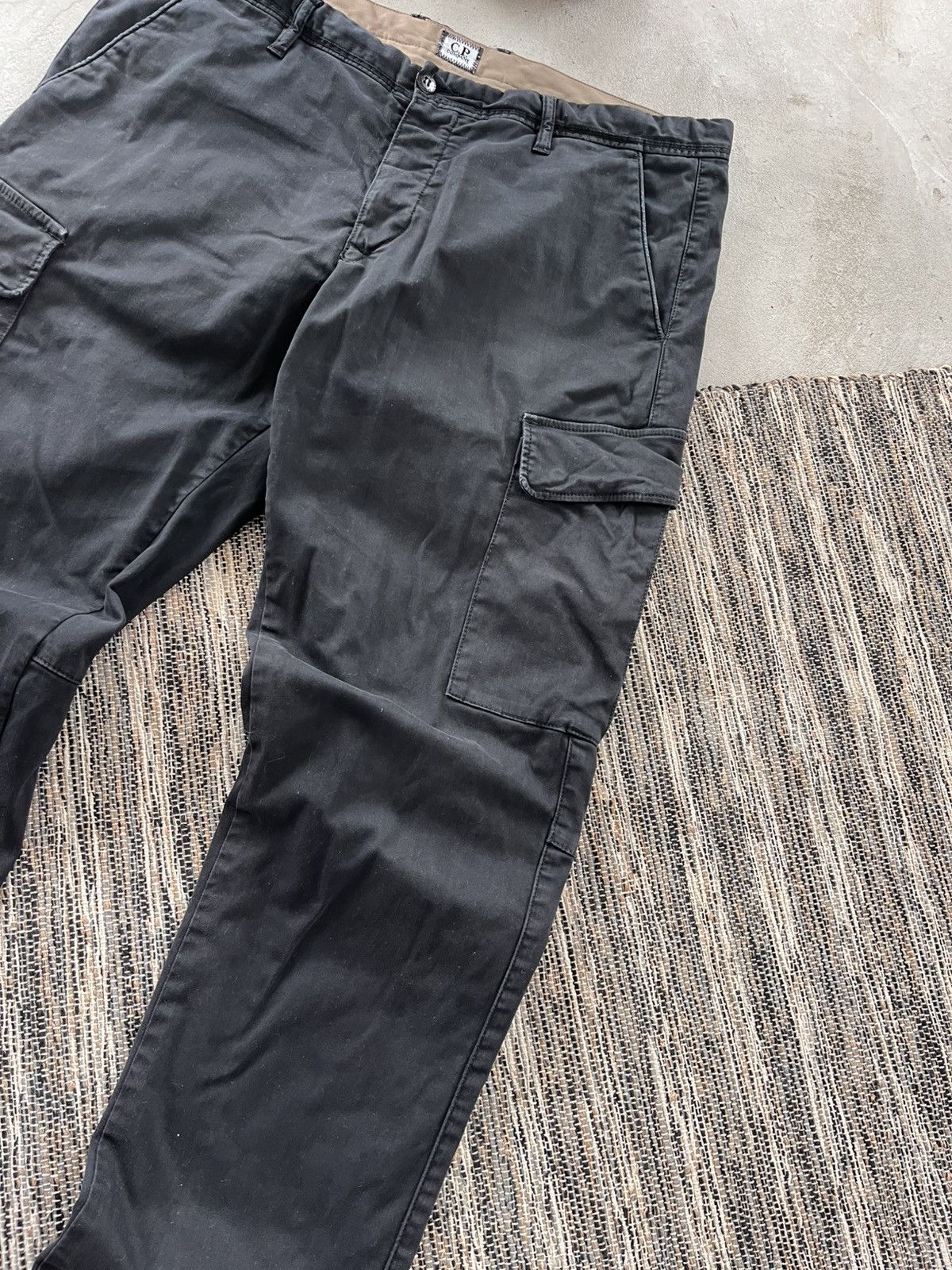 C.P. Company Vintage CP Company Black Slim Cargo Pants Casual Size US 34 / EU 50 - 6 Thumbnail