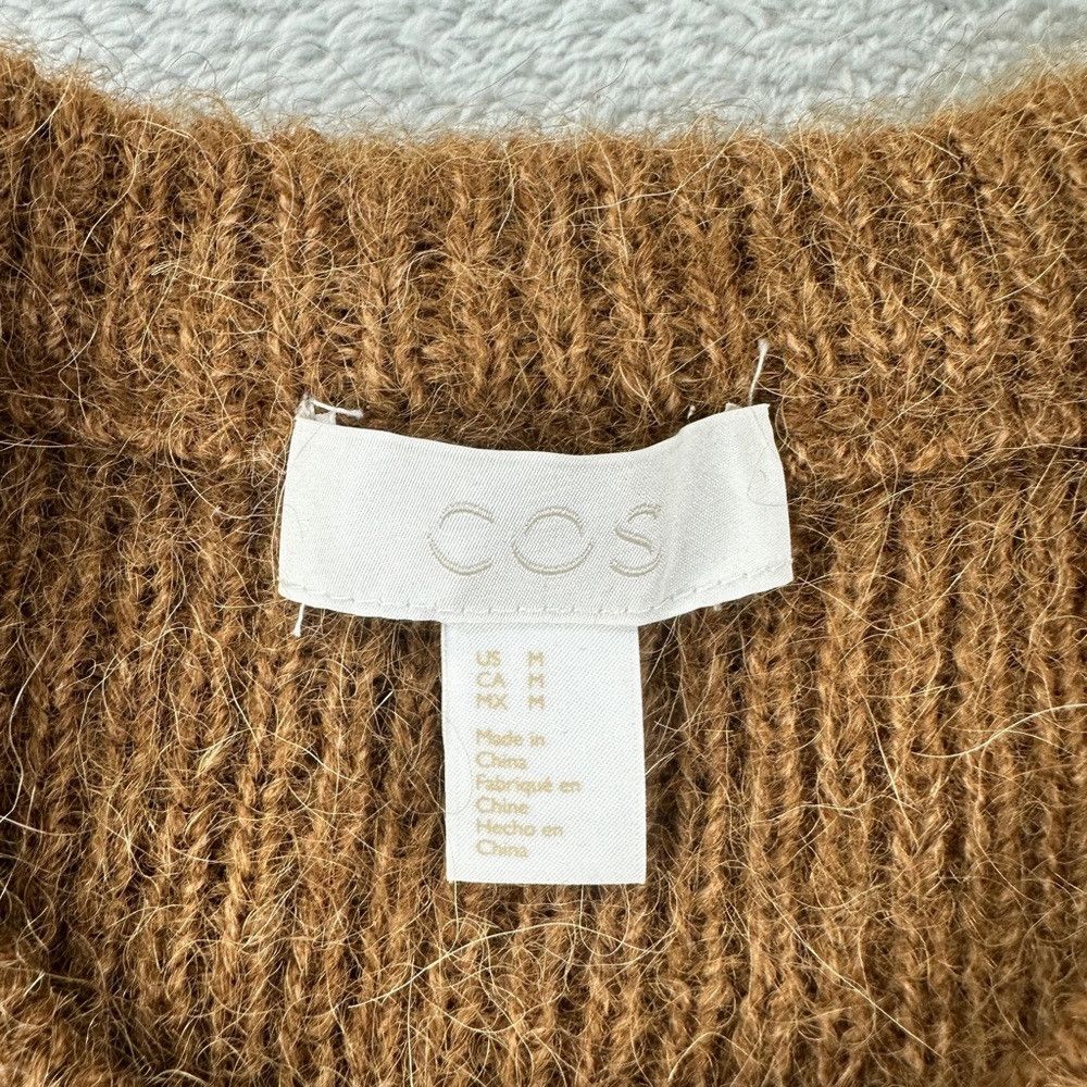 Cos COS Brown Wool / Alpaca Sweater Women’s Size M Size M / US 6-8 / IT 42-44 - 4 Thumbnail