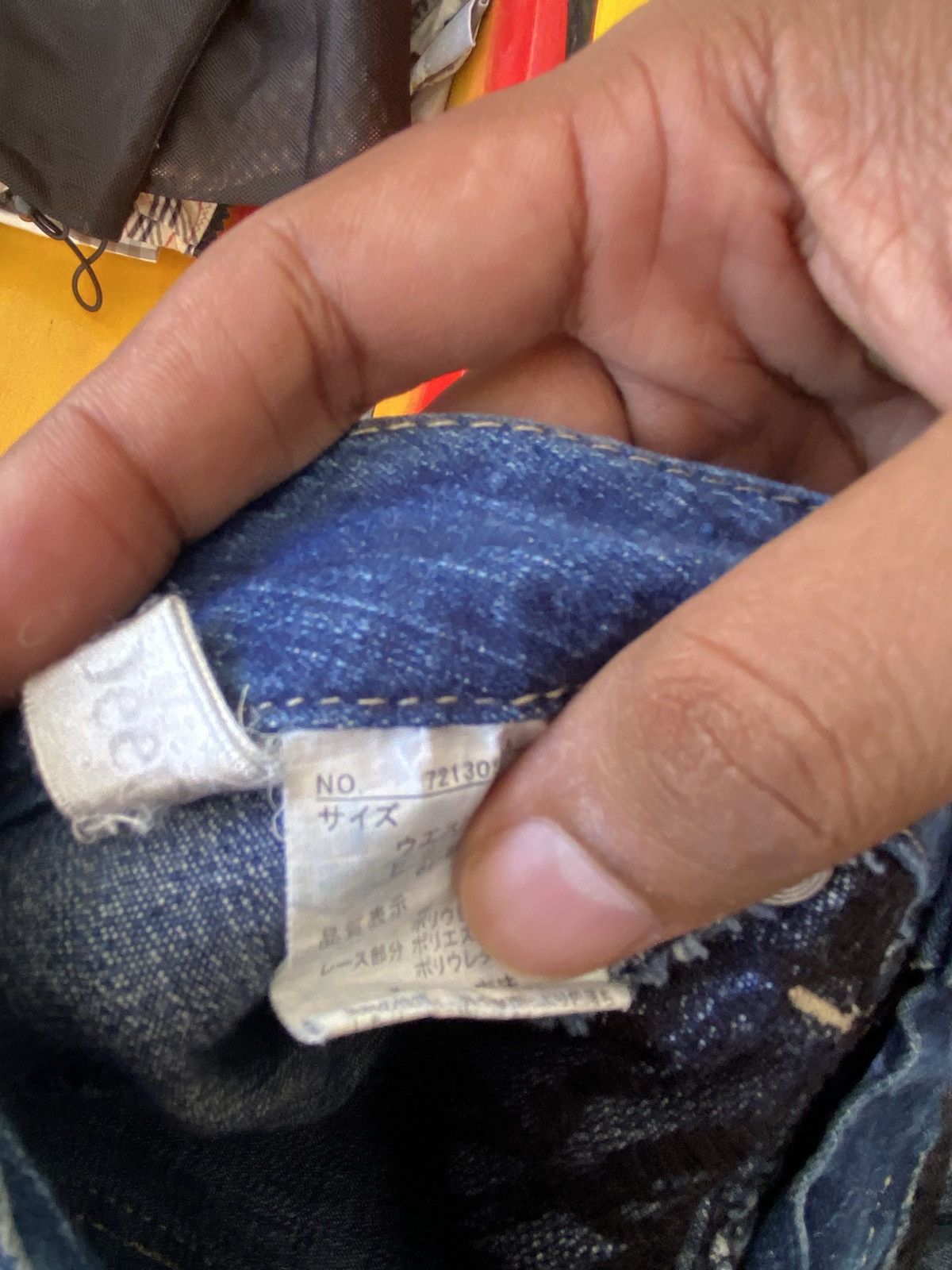 If Six Was Nine Dig Deef Distressed Punk Pants - look like hysteric glamour Size 31" - 15 Thumbnail