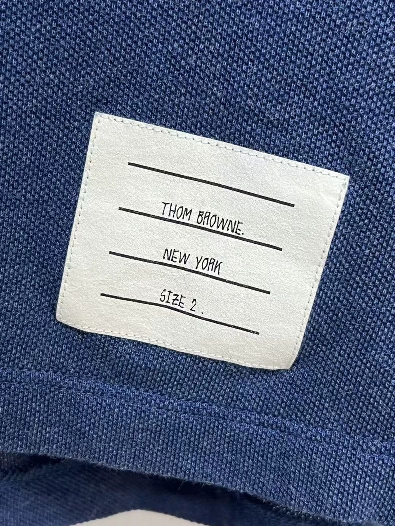 Thom Browne Thom Browne size2 Cowboy Polo shirt, short sleeves Size US M / EU 48-50 / 2 - 3 Thumbnail