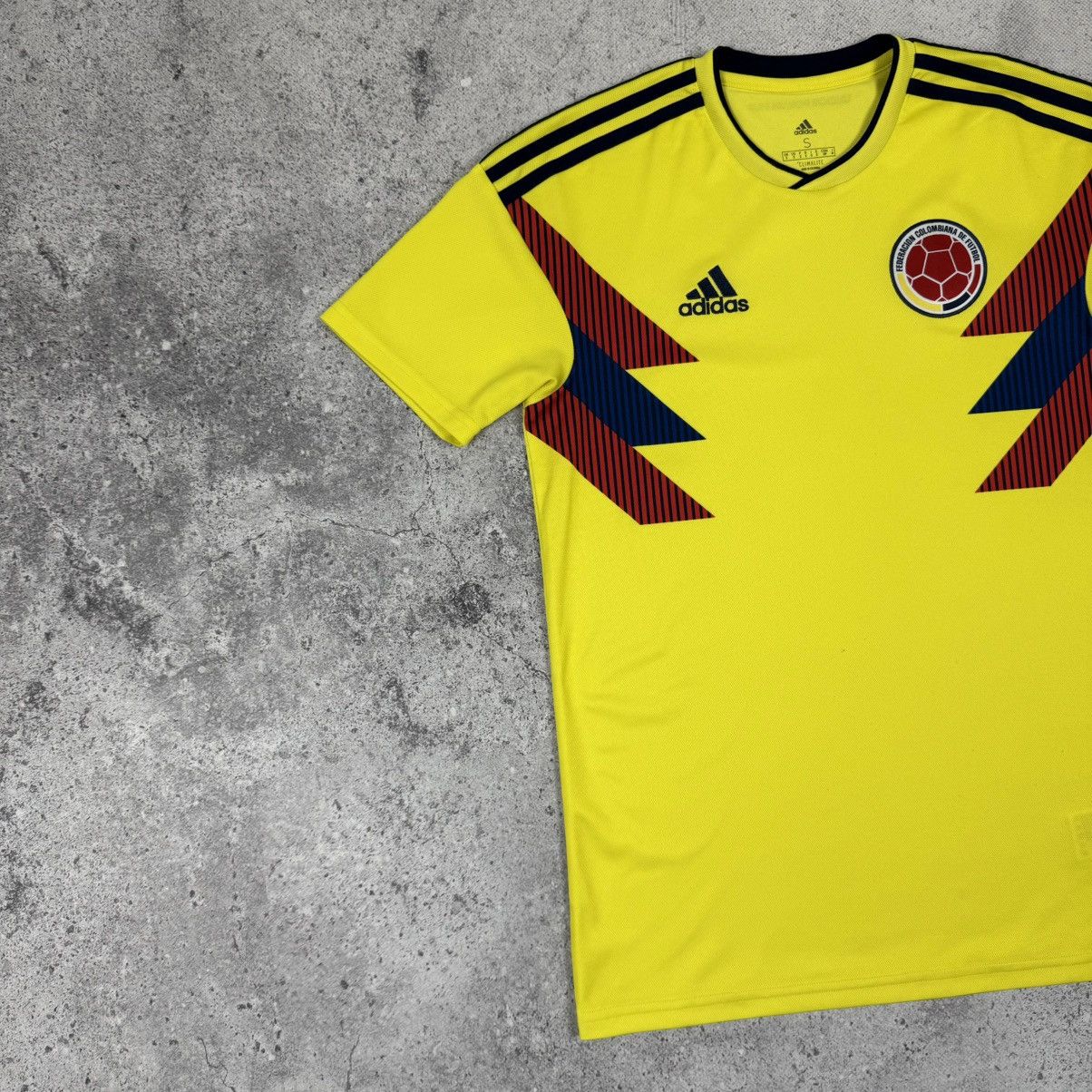 Adidas Colombia National Team 2018 Adidas Football Soccer Jersey Size US S / EU 44-46 / 1 - 3 Thumbnail
