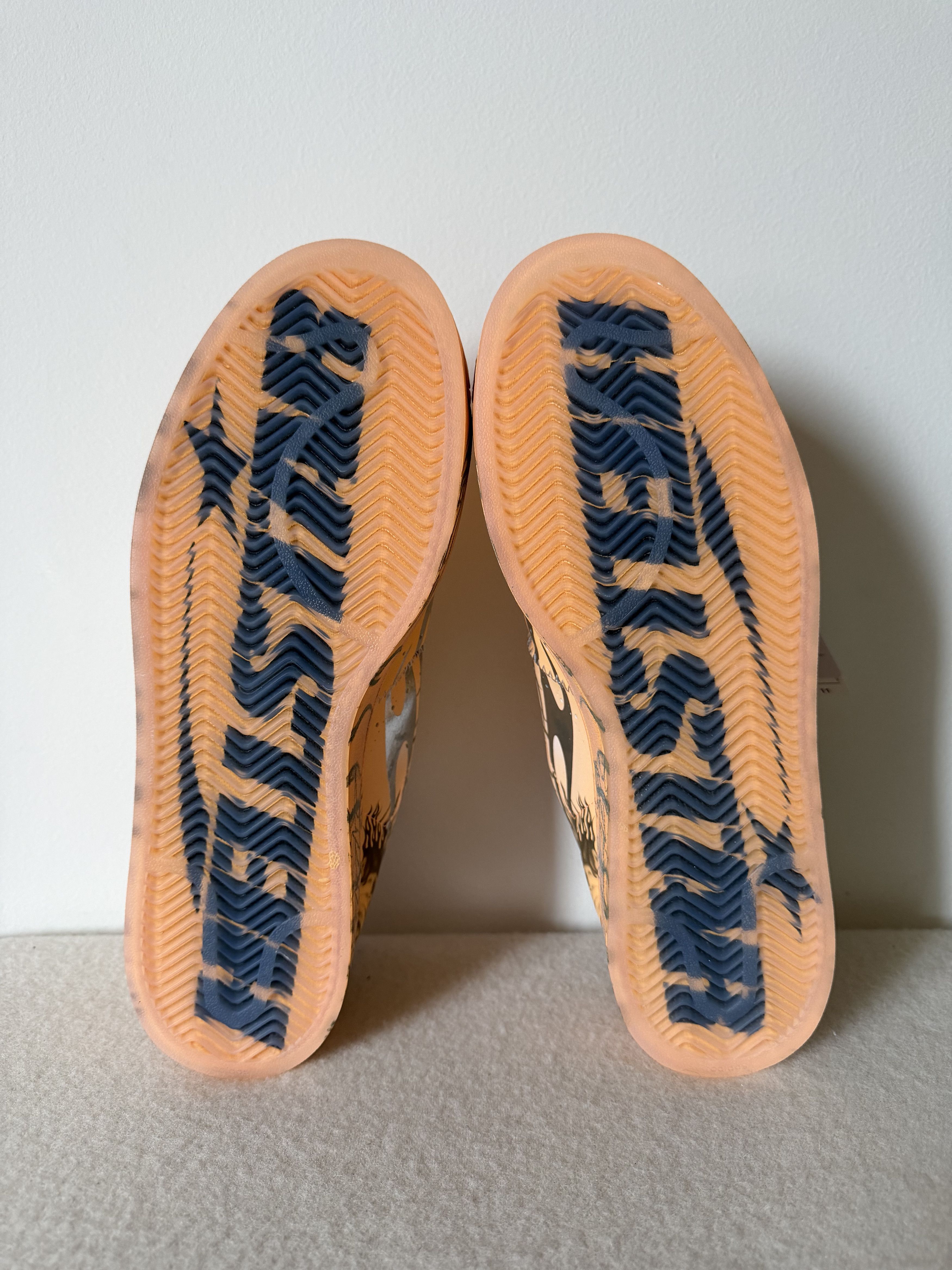 Adidas Hellstar Adidas Superstar in Hazy Orange Size US 11.5 / EU 44-45 - 6 Thumbnail