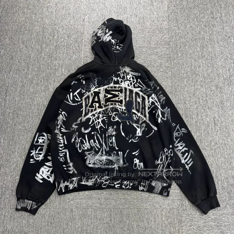 Balenciaga Balenciaga Manchester United Graffiti Hoodie Size US M / EU 48-50 / 2 - 5 Thumbnail