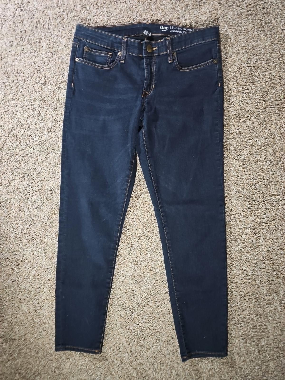 Gap Gap Women's Jeans Sz 6/28 Skinny Stretch Skimmer Leggings Size 28" / US 6 / IT 42 - 1 Thumbnail