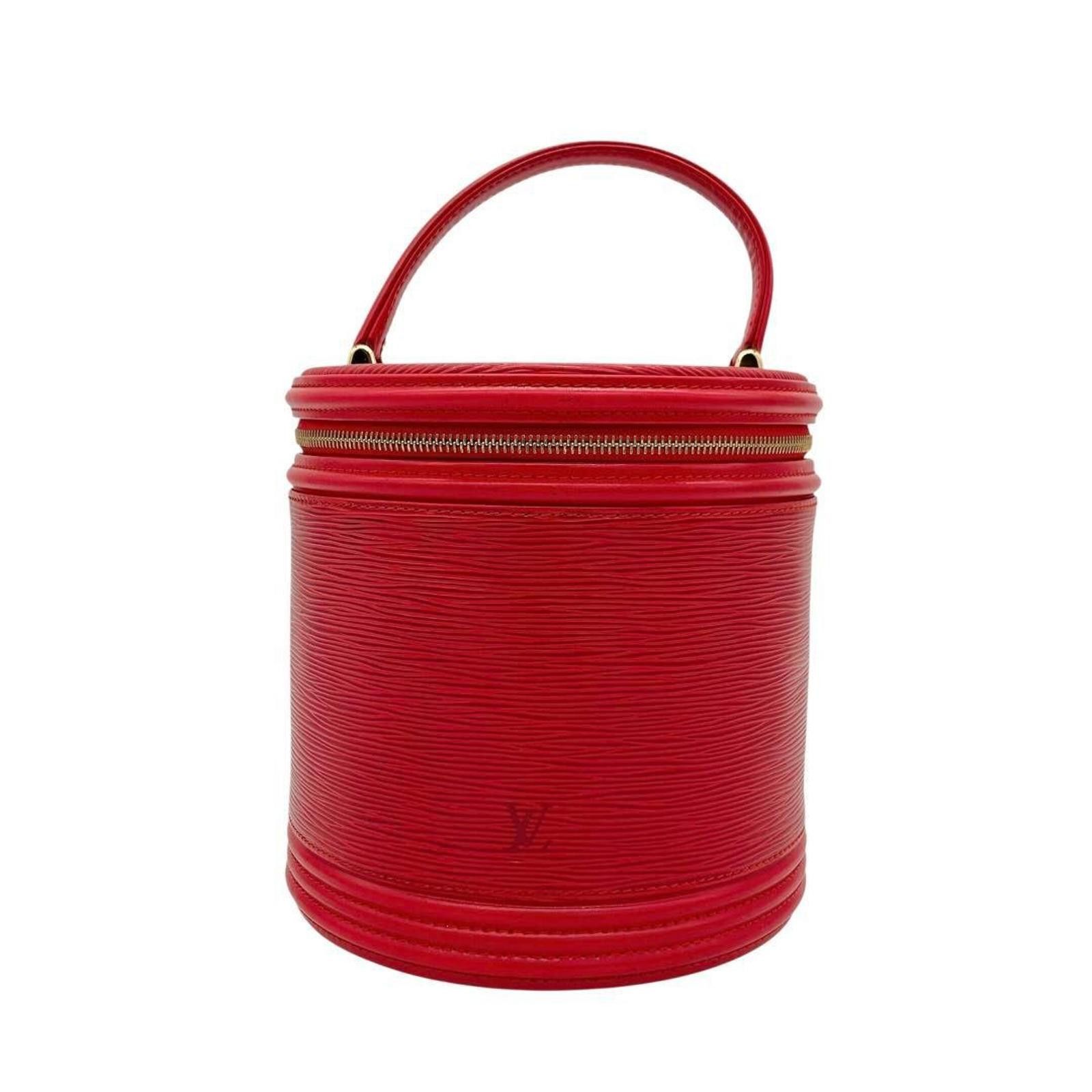 Louis Vuitton Louis Vuitton - Red Epi Leather Round Handbag Size ONE SIZE - 2 Thumbnail