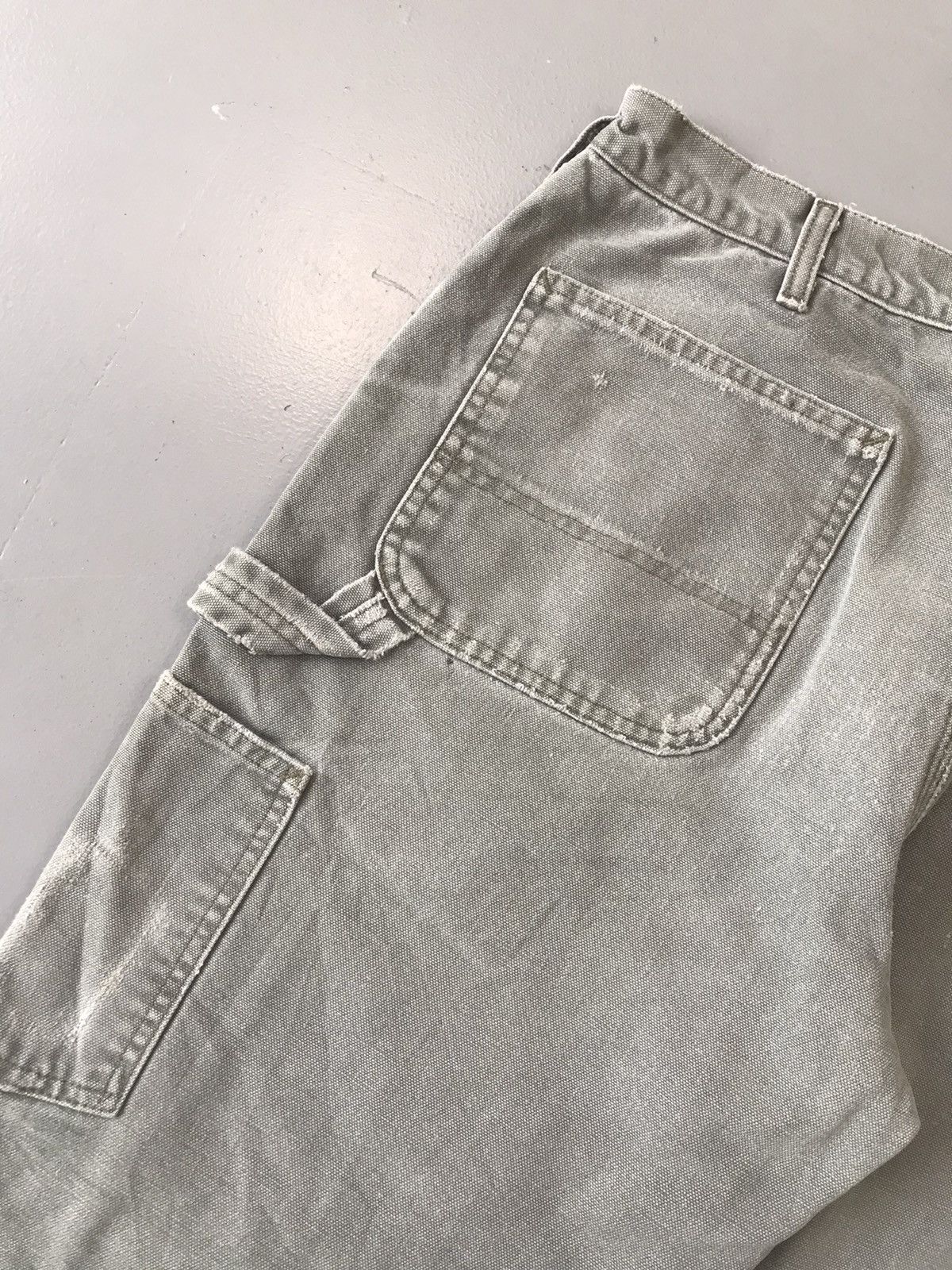 Carhartt × Vintage Rare Vintage Carhartt B111 MOS blanket line carpenter denim Size US 36 / EU 52 - 10 Thumbnail