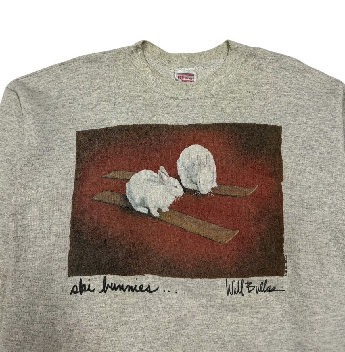 Art Comes First × Vintage Vtg🔥1998 Will Bullas *Snow Bunny* Artist Series 90’s Size US M / EU 48-50 / 2 - 3 Thumbnail